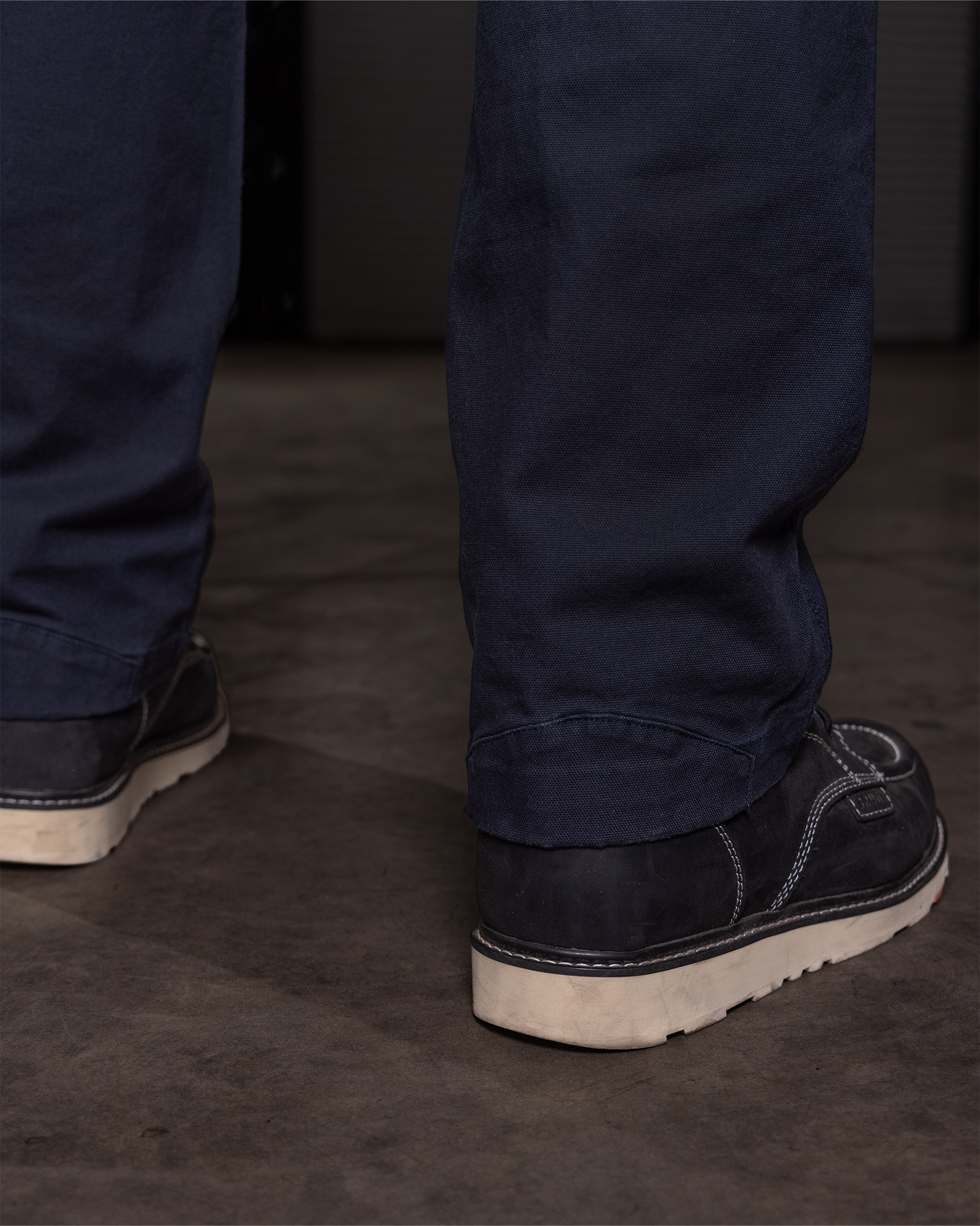 Canvas Work Pants - Navy - view 10