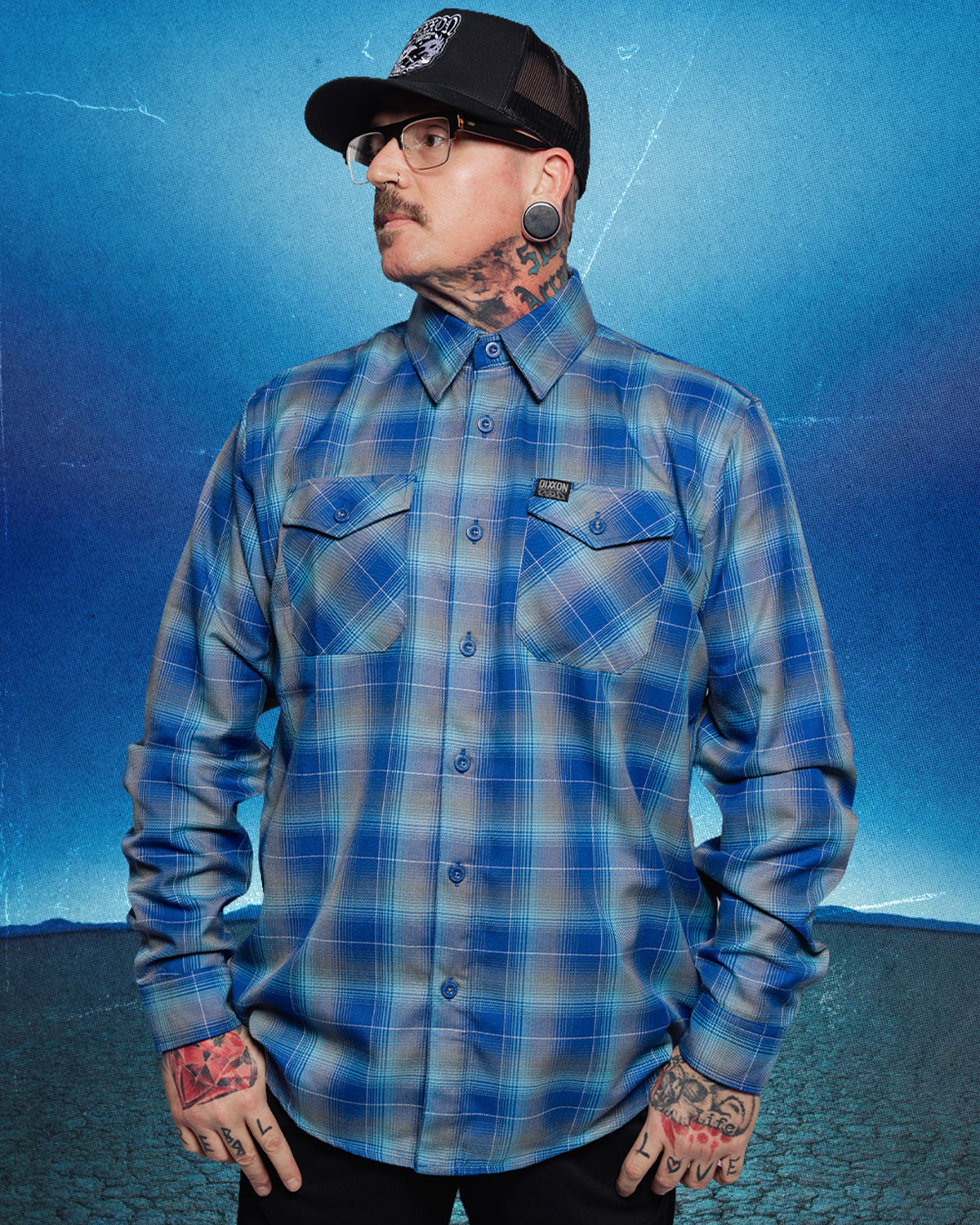 P.O.D. Satellite Flannel view 2