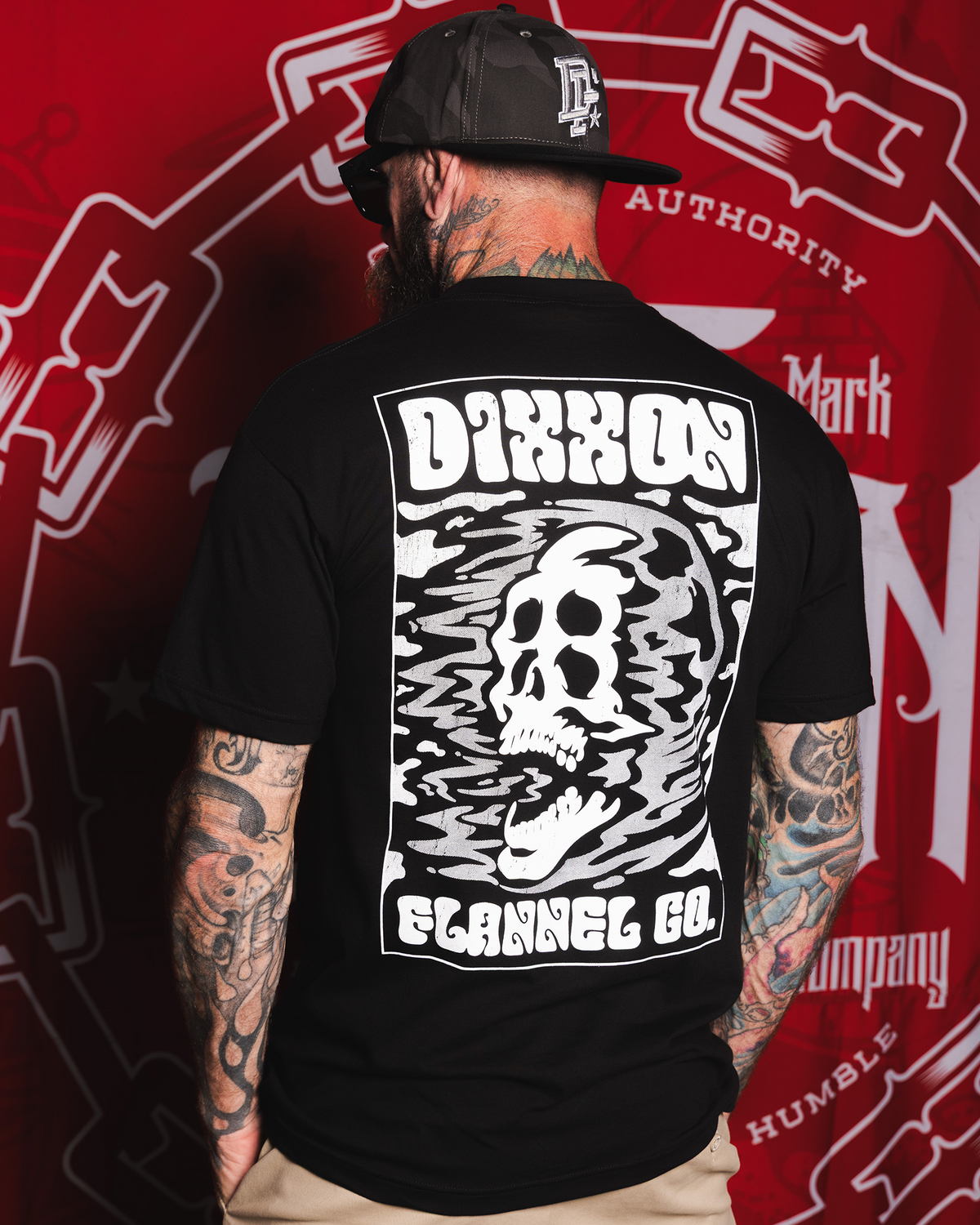 Skullwave T-Shirt - Black - view 1
