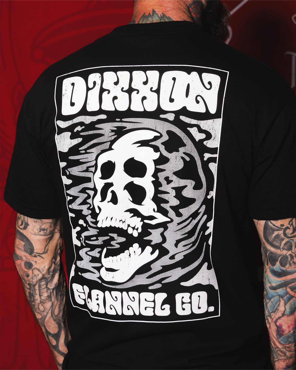 Skullwave T-Shirt - Black - view 2