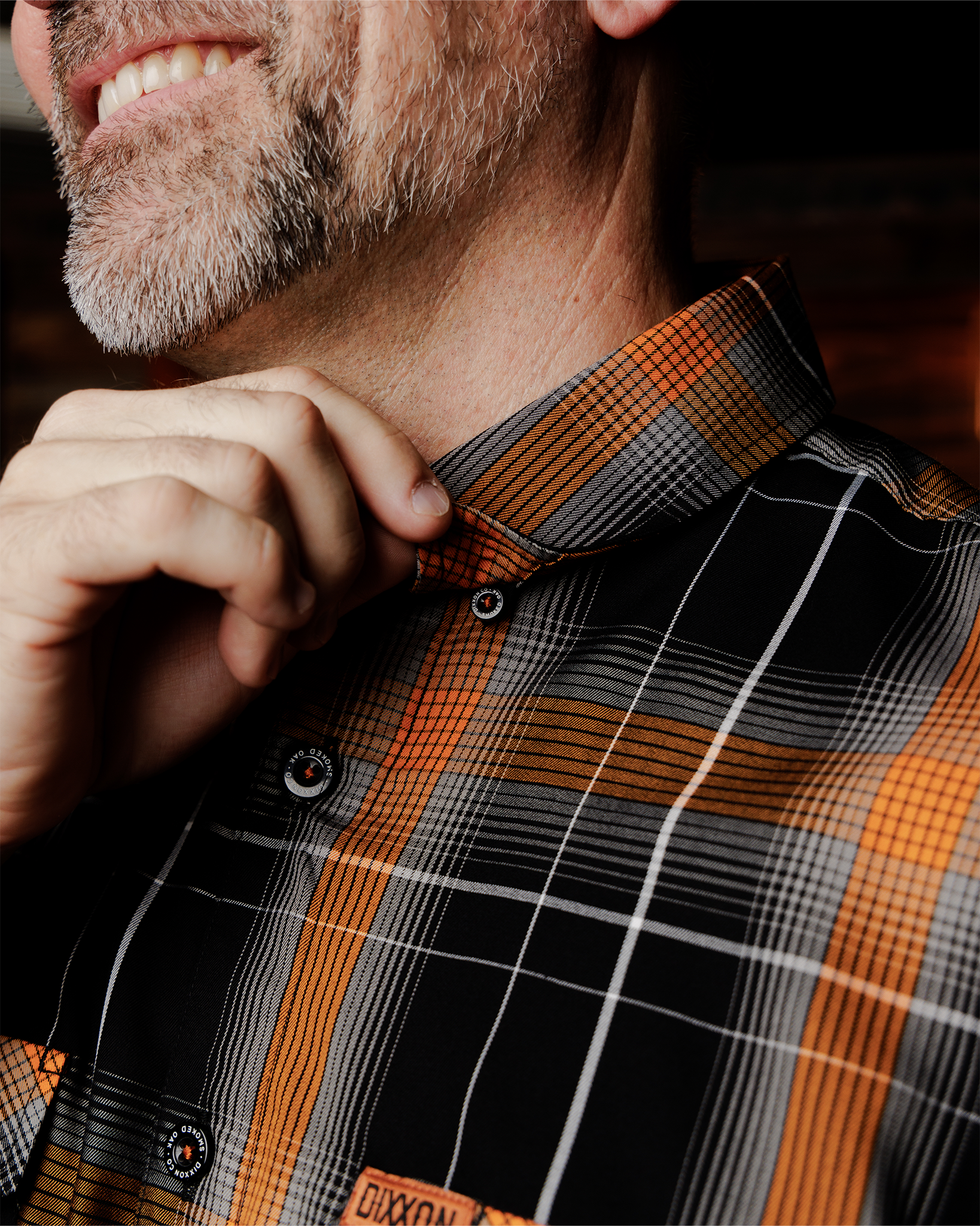 Smoked Oak Bamboo Short Sleeve view 4