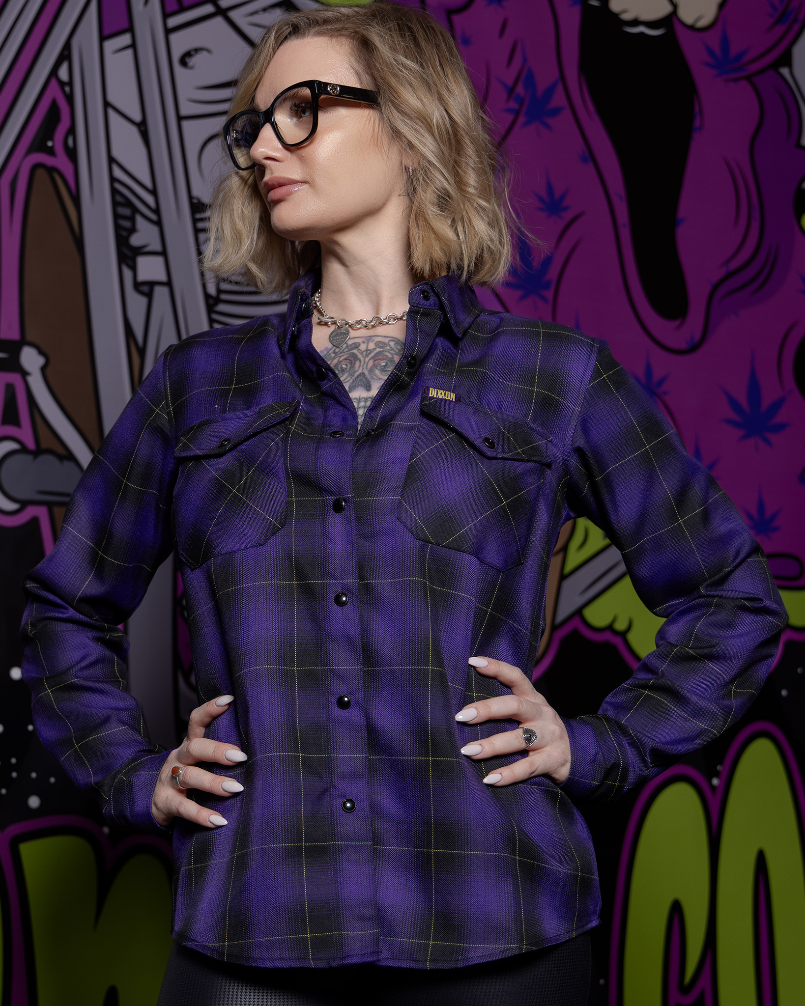 Women's Space Trippin' Flannel - Sturgis 2026 - view 1