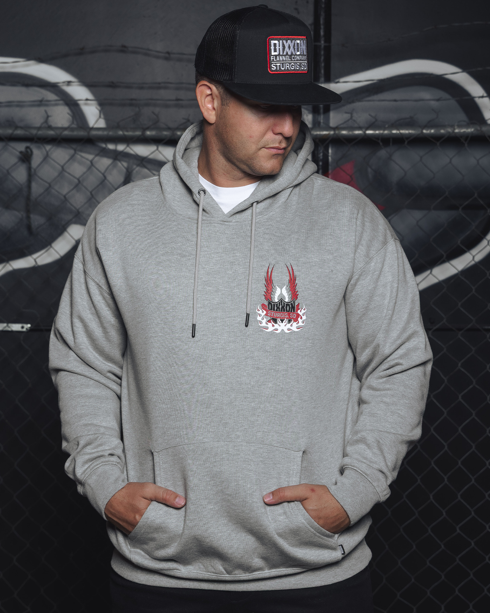 Sturgis Hellbound Pullover - Heather Gray - view 3