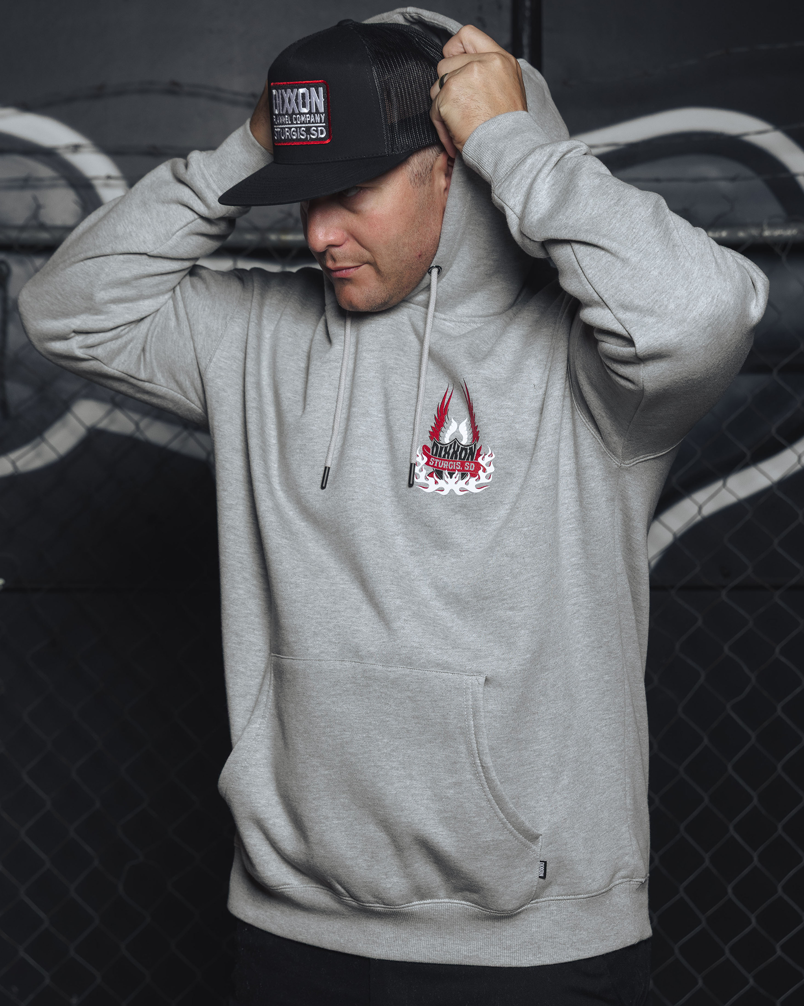 Sturgis Hellbound Pullover - Heather Gray - view 4
