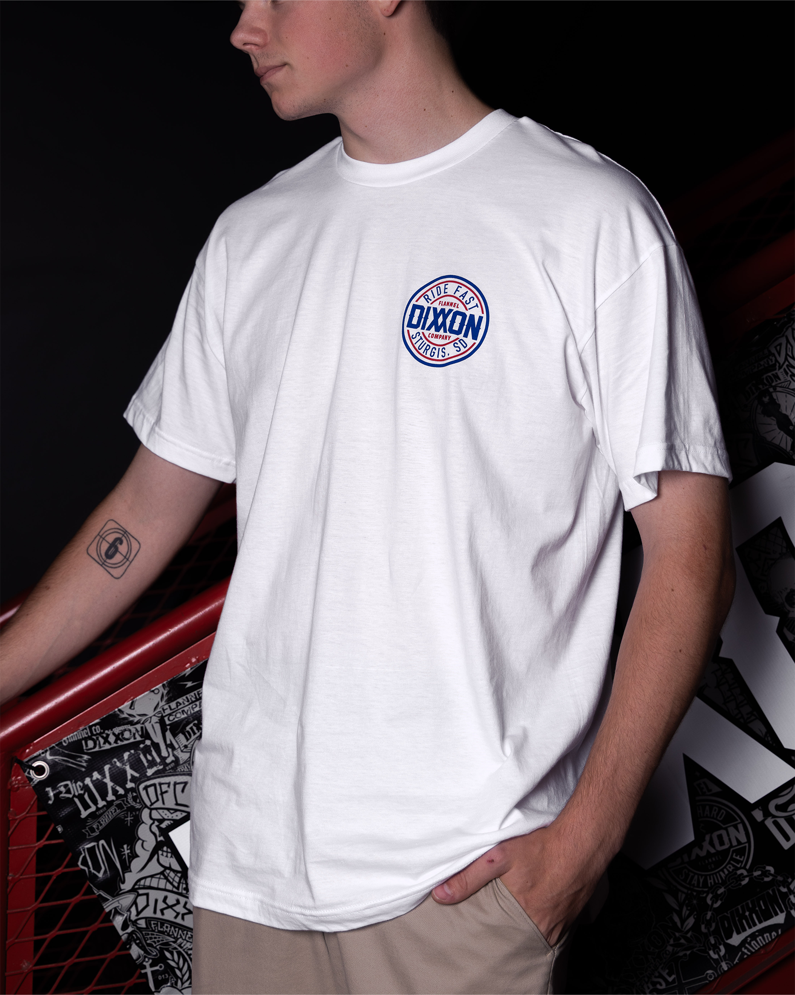 Sturgis Ride Fast T-Shirt - White - view 3
