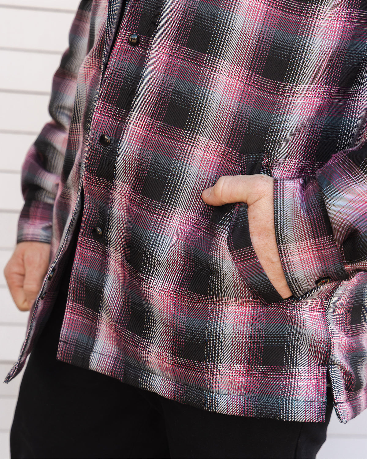 Sublime 'Robbin' the Hood' Hooded Flannel Jacket view 6