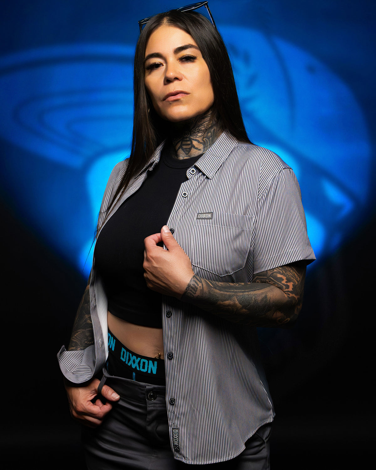 Women's Gray Benny Party Shirt - Gray - view 1