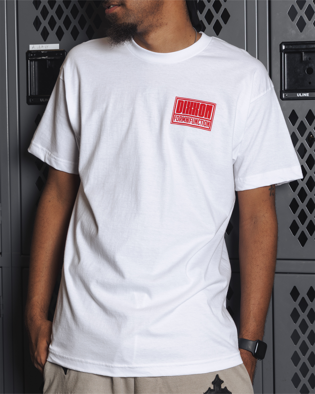 Red Modular T-Shirt - White view 3
