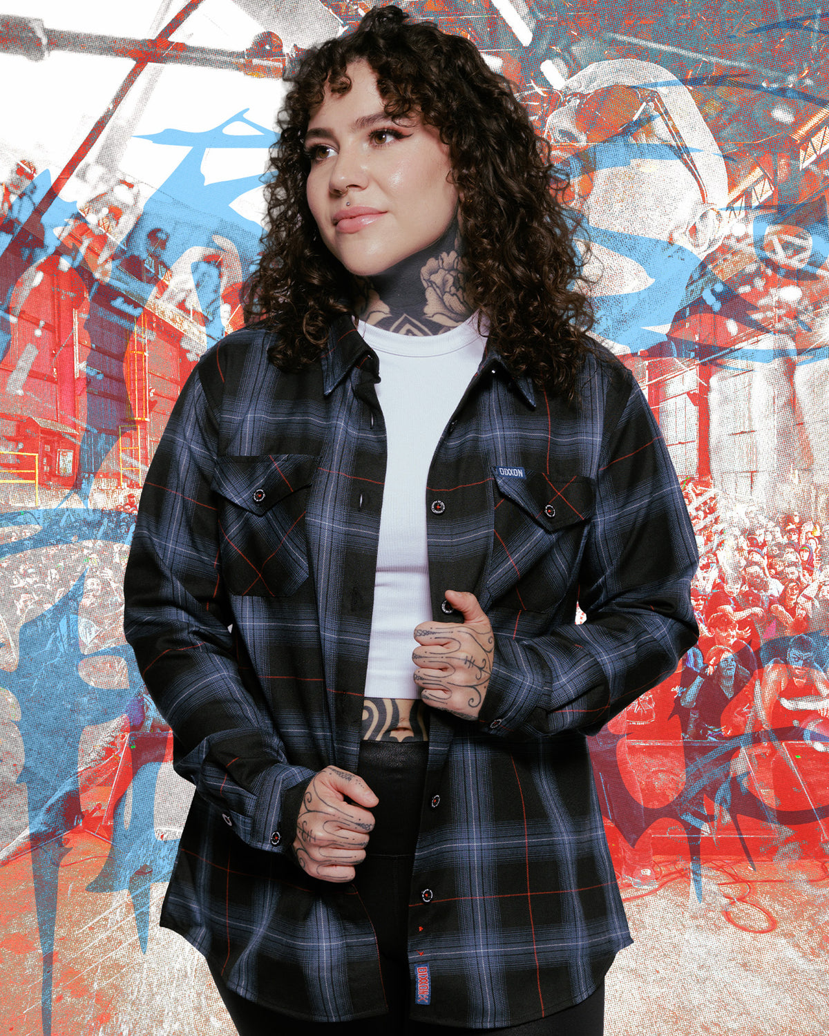 Women's Winds of Plague Flannel view 4
