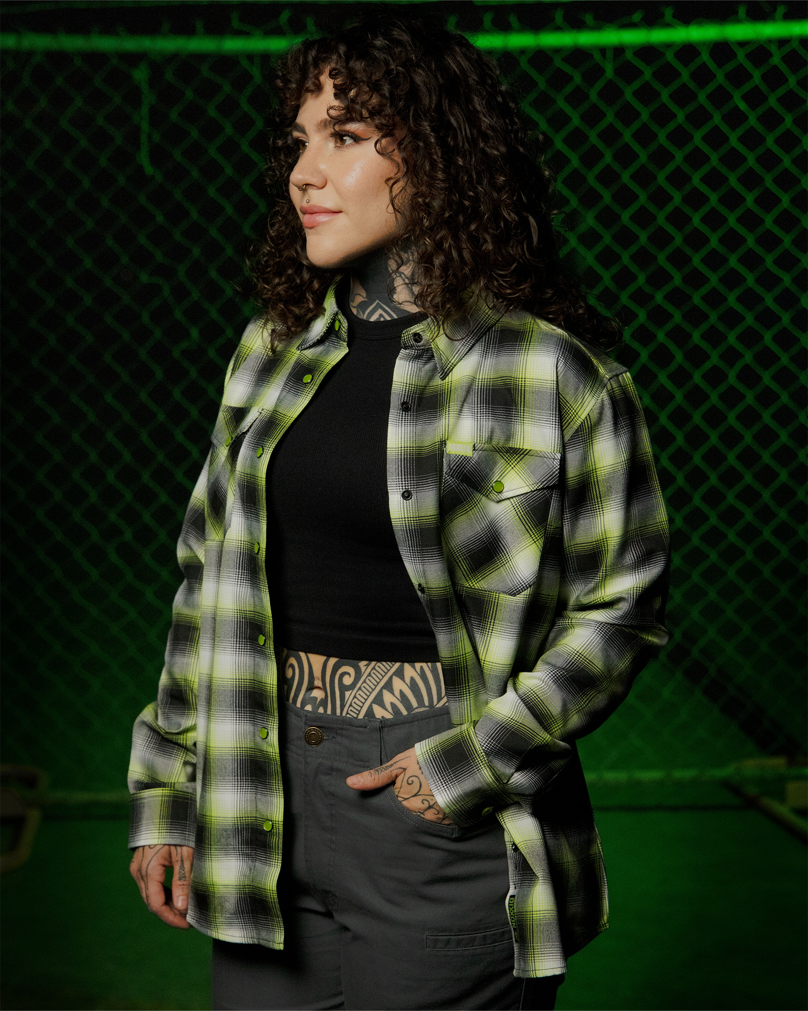Women's Toxic Flannel - view 4