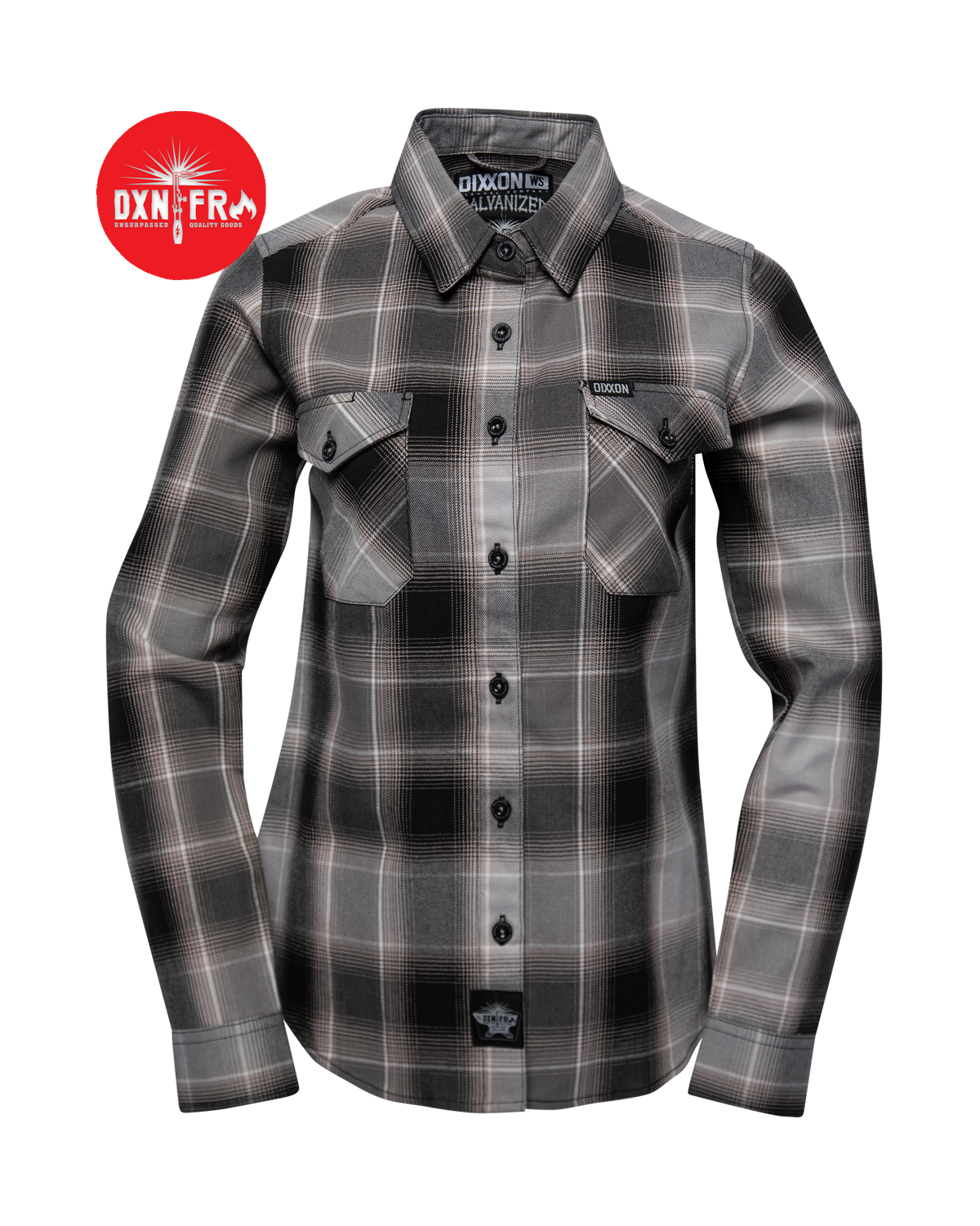Women's Galvanized FR Flannel view 2