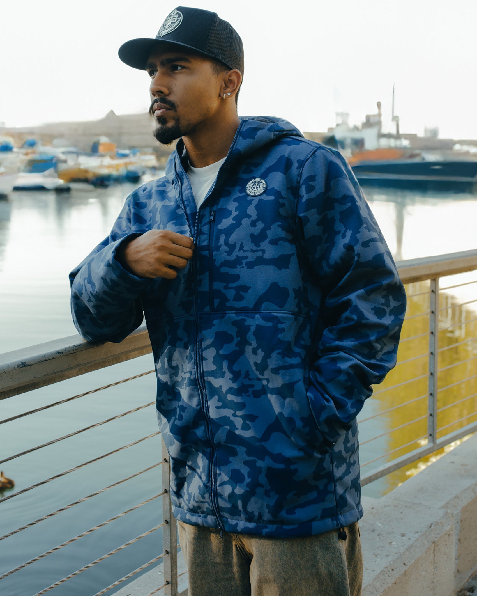 Anchor Jacket 2.0 Navy Camo | Dixxon: Shop Now