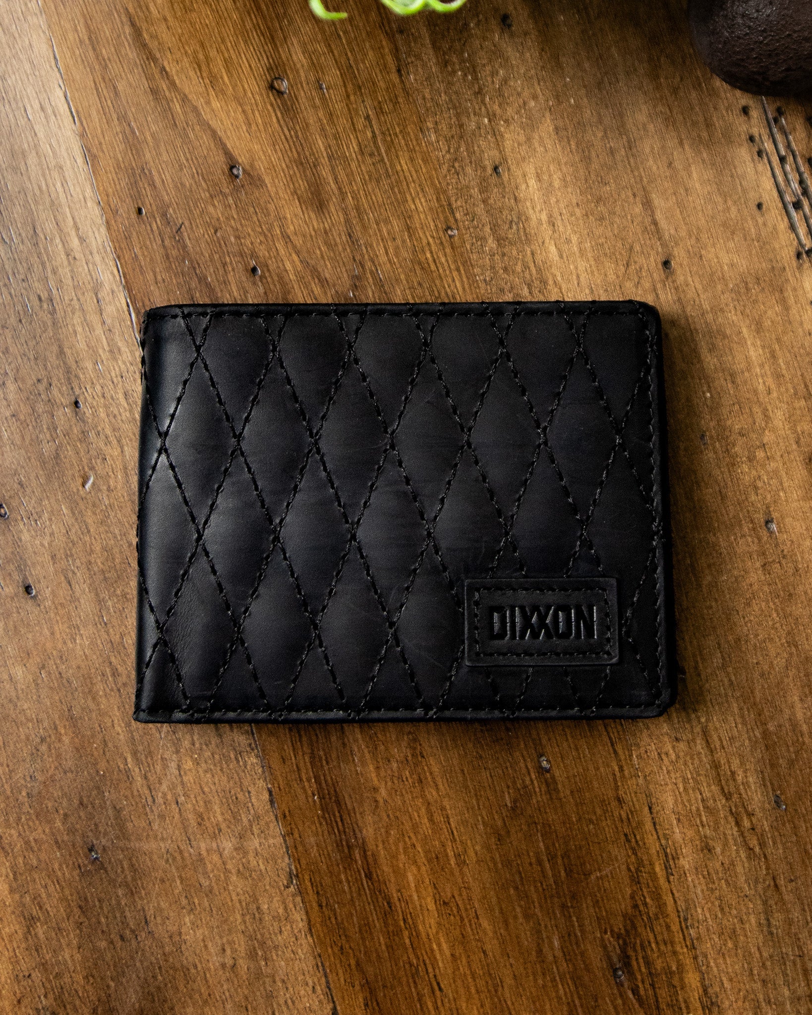 Andar x Dixxon Quilted Leather Wallet - Black - Dixxon Flannel Co.