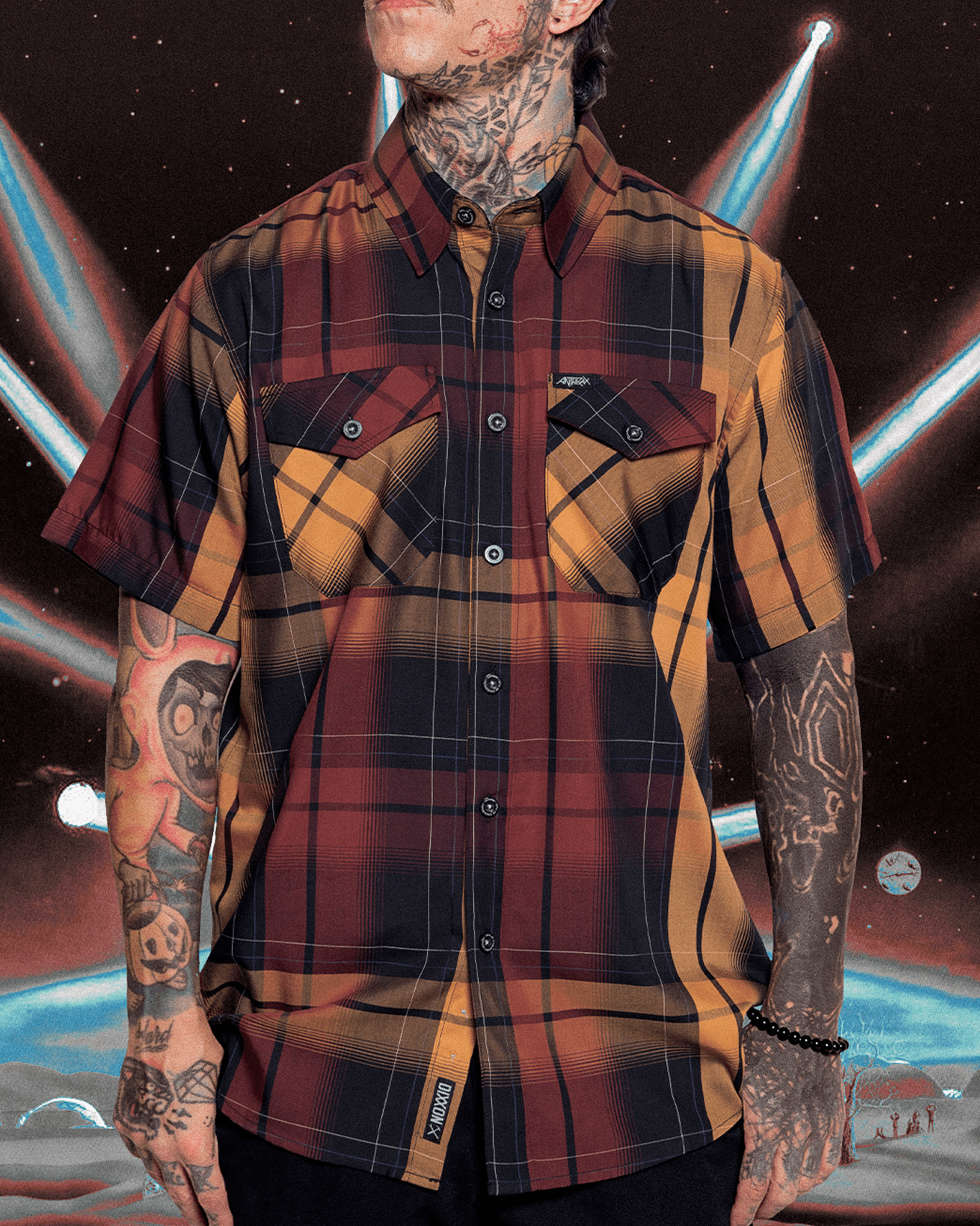 Anthrax: Persistence of Time Bamboo Short Sleeve - Dixxon Flannel Co. view 4