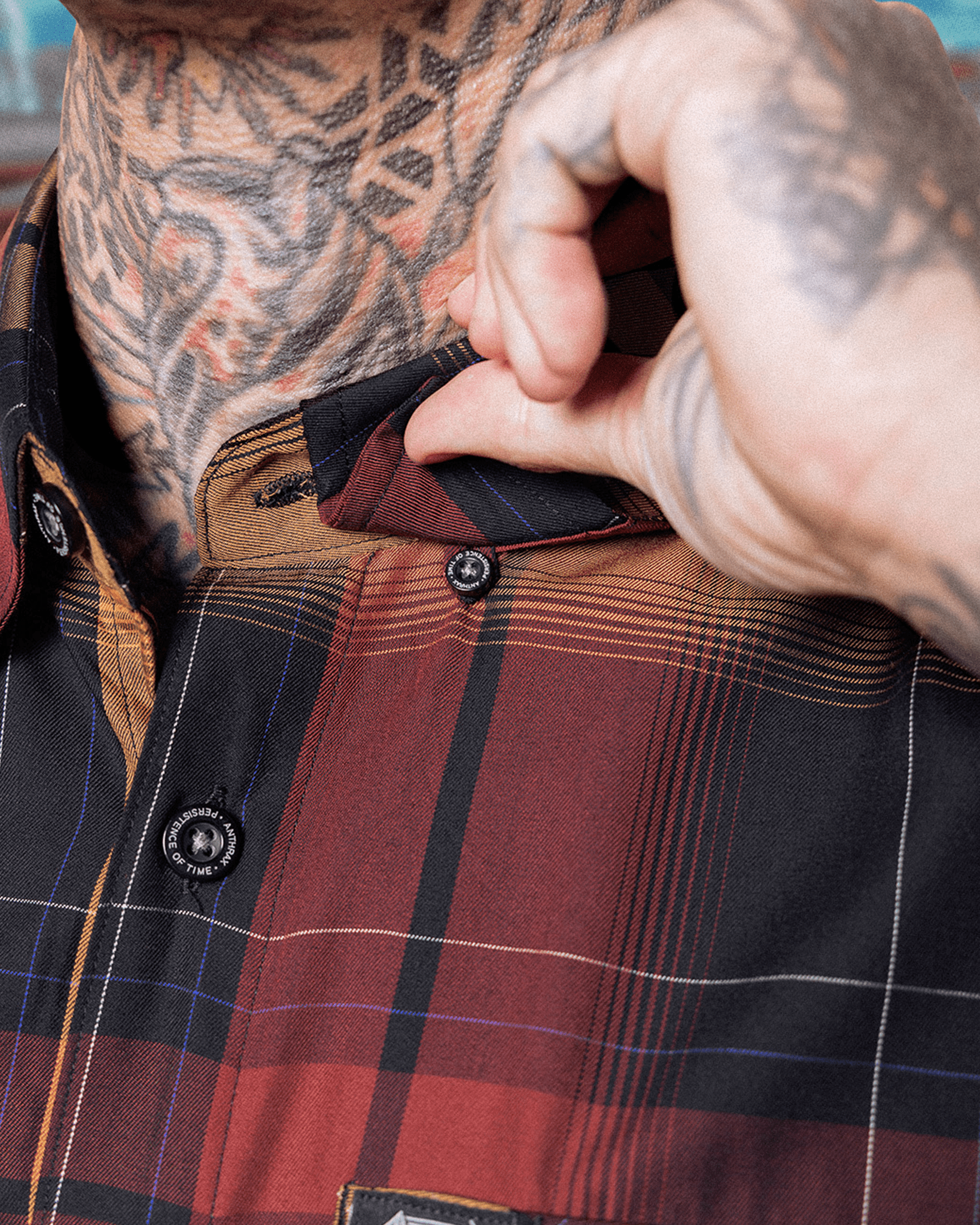Anthrax: Persistence of Time Bamboo Short Sleeve - Dixxon Flannel Co. view 5