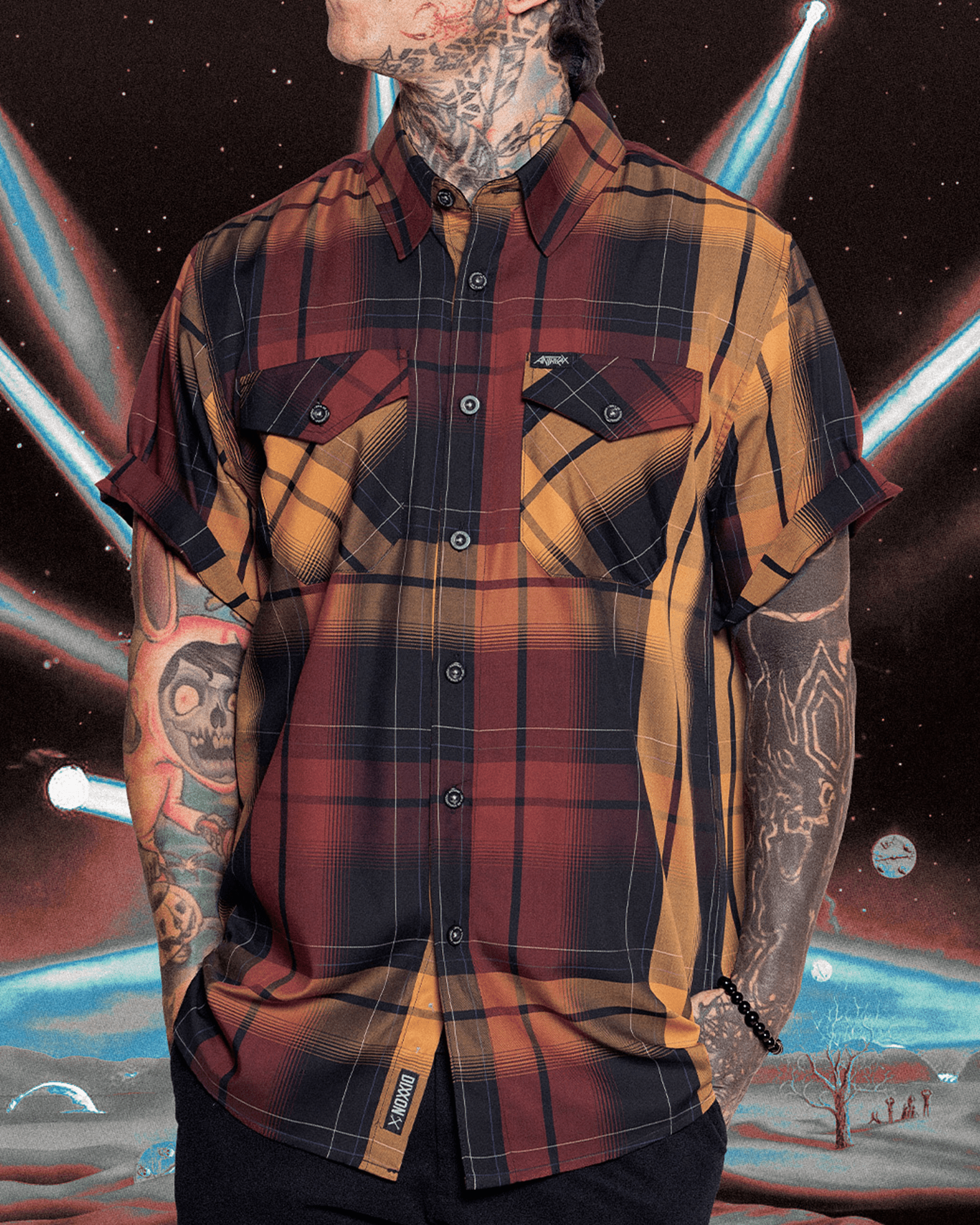 Anthrax: Persistence of Time Bamboo Short Sleeve - Dixxon Flannel Co. view 8