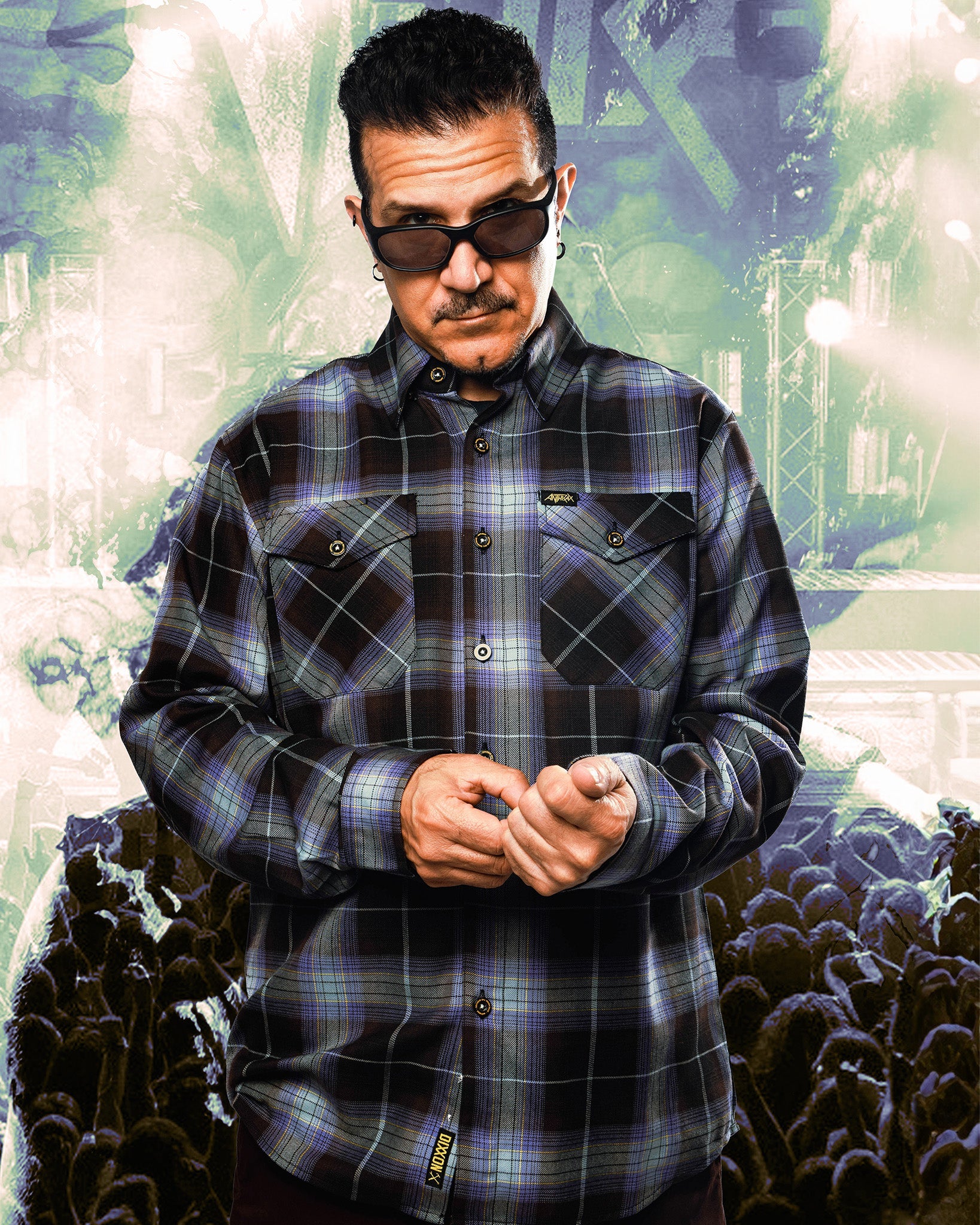 Anthrax Spreading the Disease Flannel - Dixxon Flannel Co.