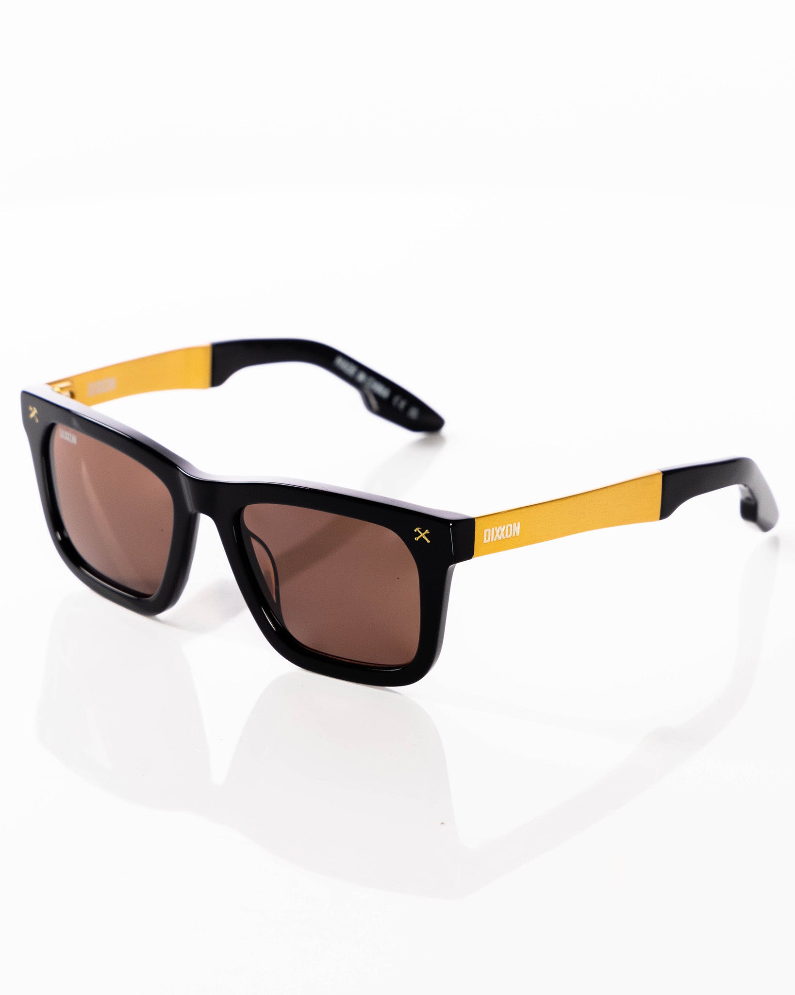 Anvil Metal Sunglasses - Brown & Bronze - Dixxon Flannel Co.