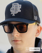 Anvil Metal Sunglasses - Brown & Bronze Polarized - Dixxon Flannel Co.