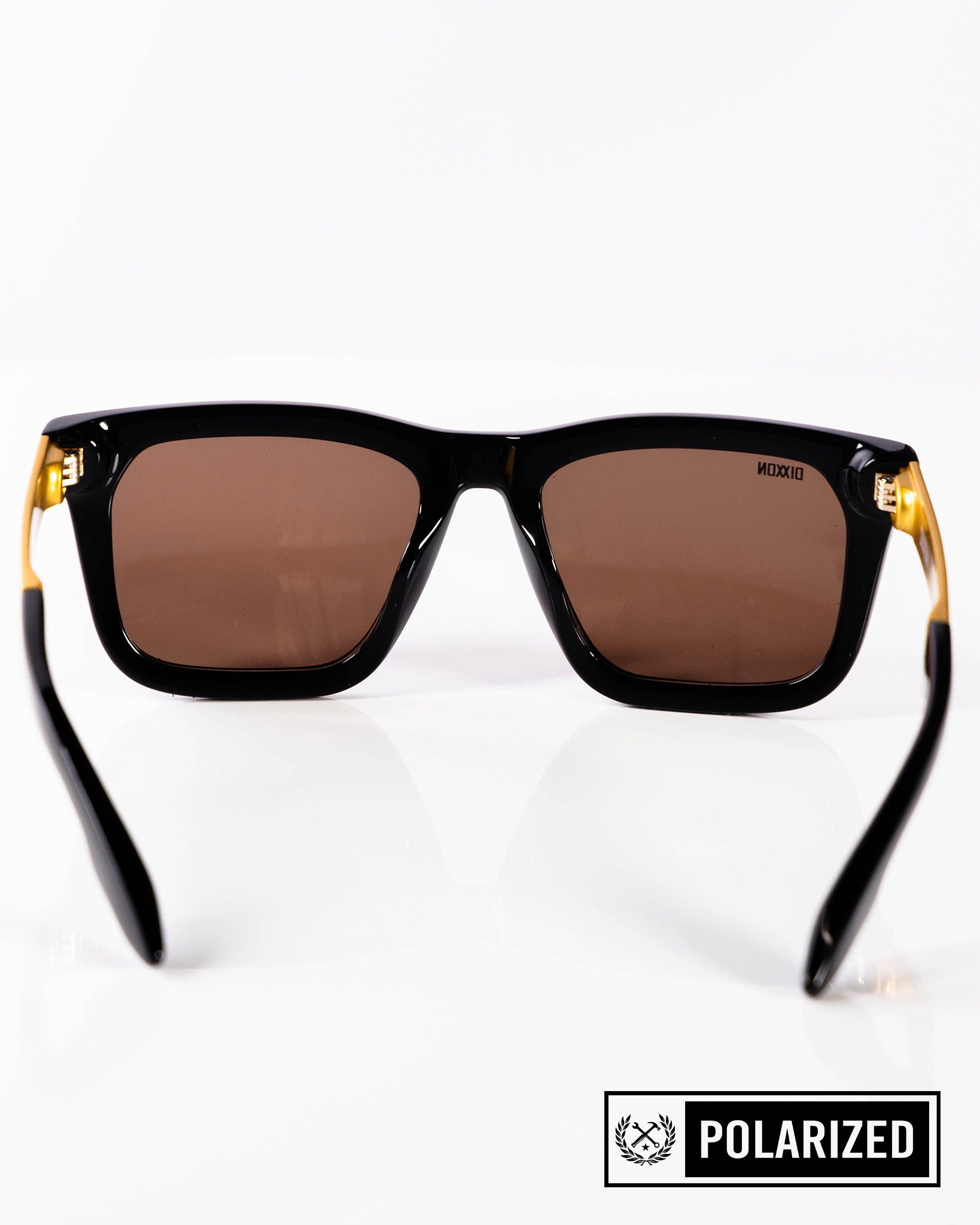 Anvil Metal Sunglasses - Brown & Bronze Polarized - Dixxon Flannel Co.