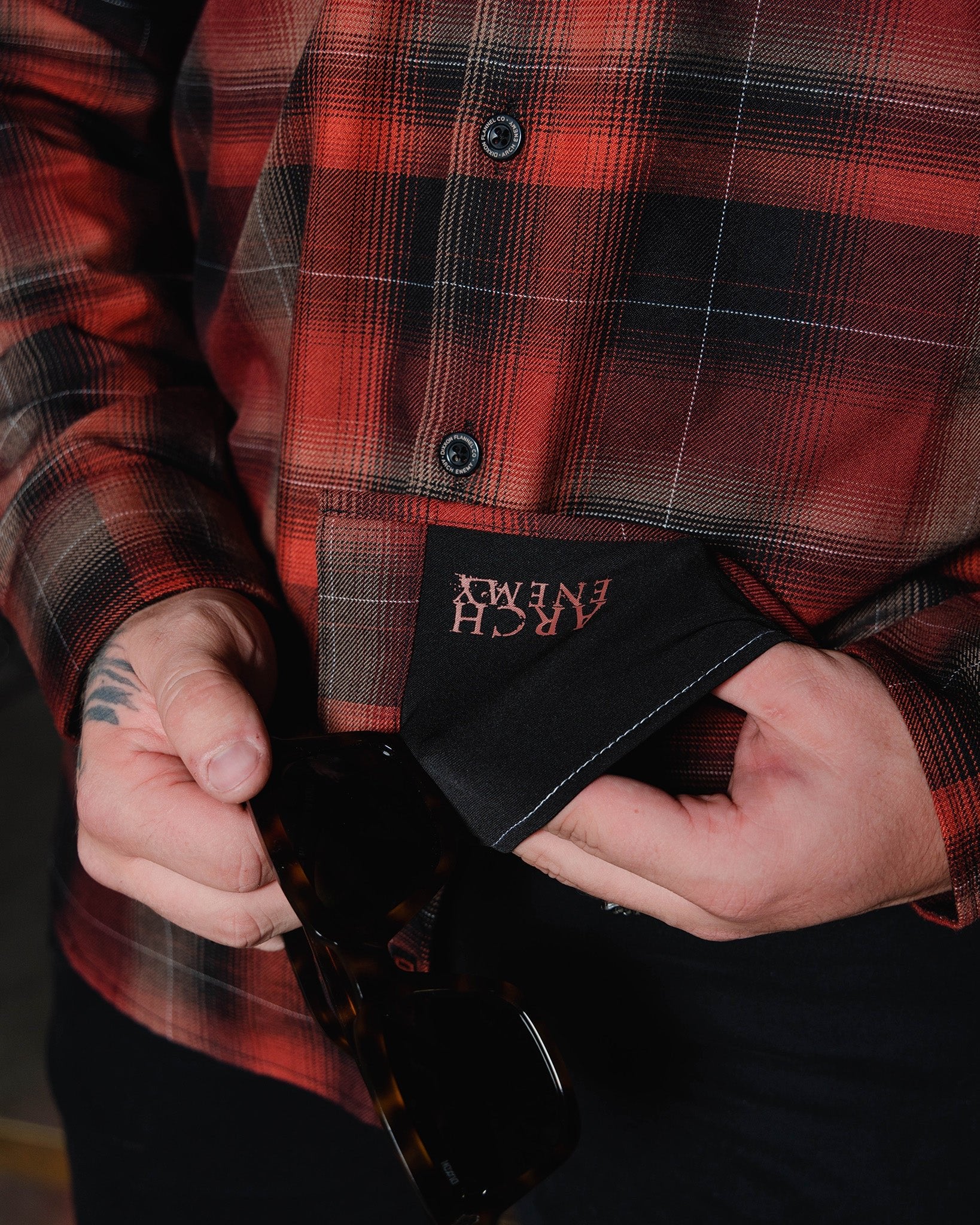 Arch Enemy Blood Dynasty Flannel - Dixxon Flannel Co.
