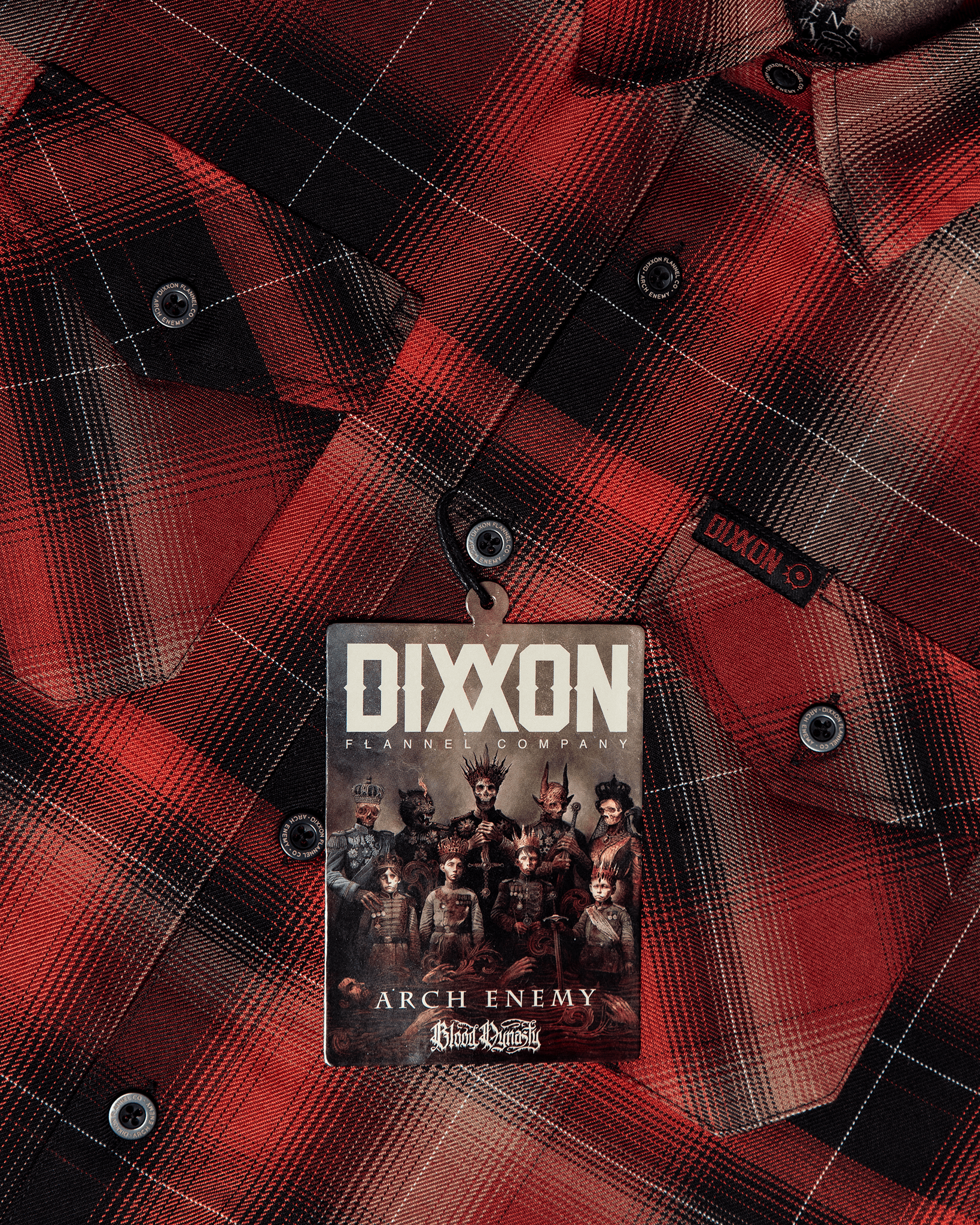 Arch Enemy Blood Dynasty Flannel - Dixxon Flannel Co.