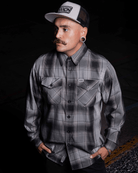 Asphalt Bamboo Long Sleeve - Dixxon Flannel Co.