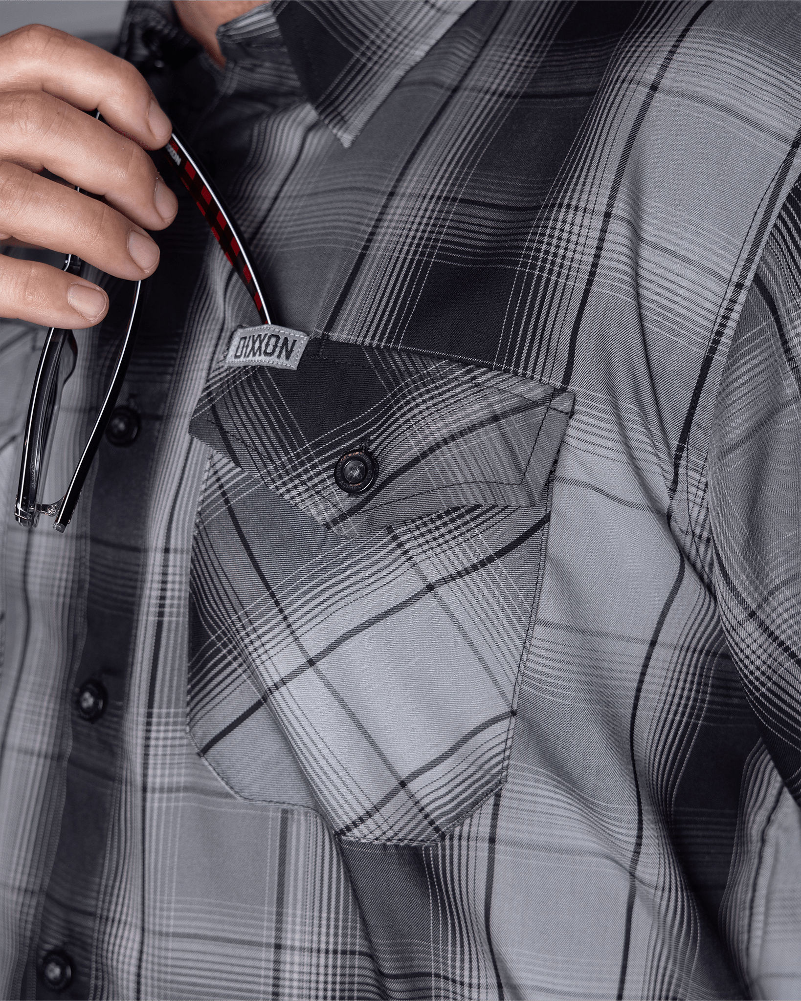 Asphalt Bamboo Short Sleeve - Dixxon Flannel Co. view 6