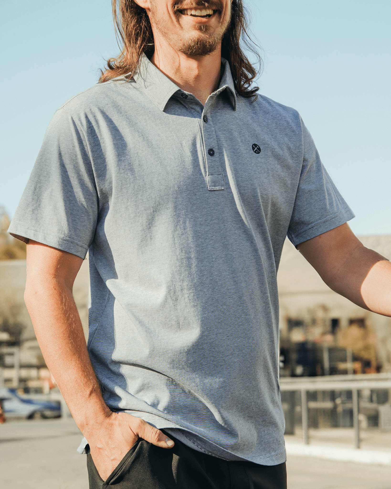 Dixxon Charcoal Polo: Premium Athletic Wear - Shop Today Dixxon Charcoal Polo: Premium Athletic Wear - Shop Today