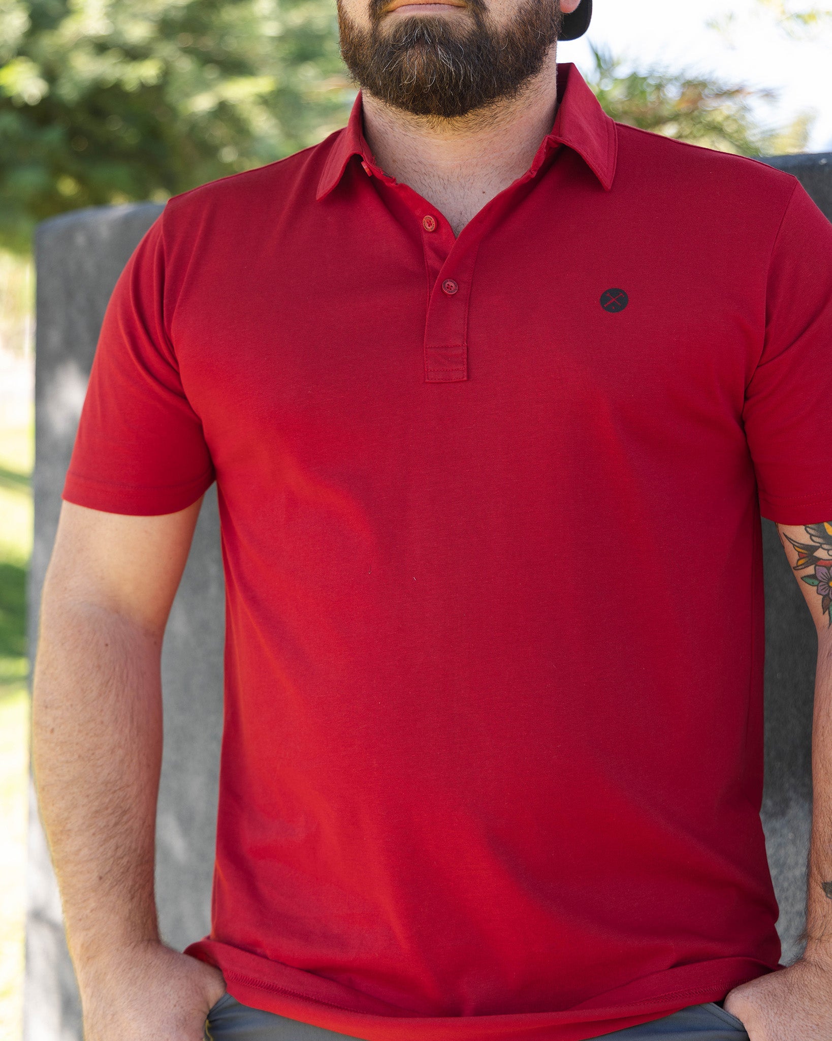 Red Dixxon Athletic Polo: Shop Now for Performance