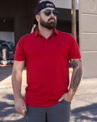 Athletic Premium Polo - Red - Dixxon Flannel Co.