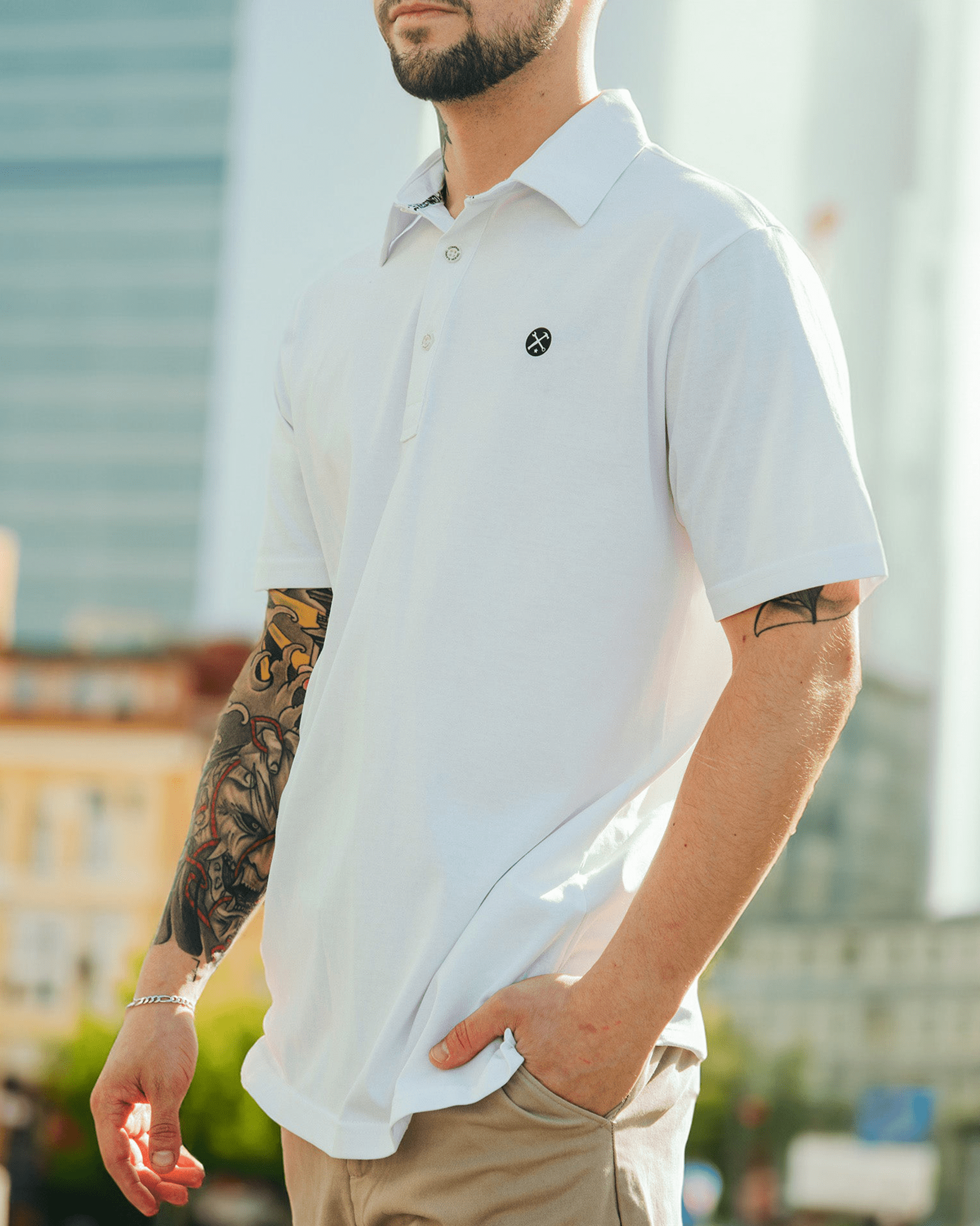 Dixxon White Athletic Polo: Shop Premium Comfort Today Dixxon White Athletic Polo: Shop Premium Comfort Today