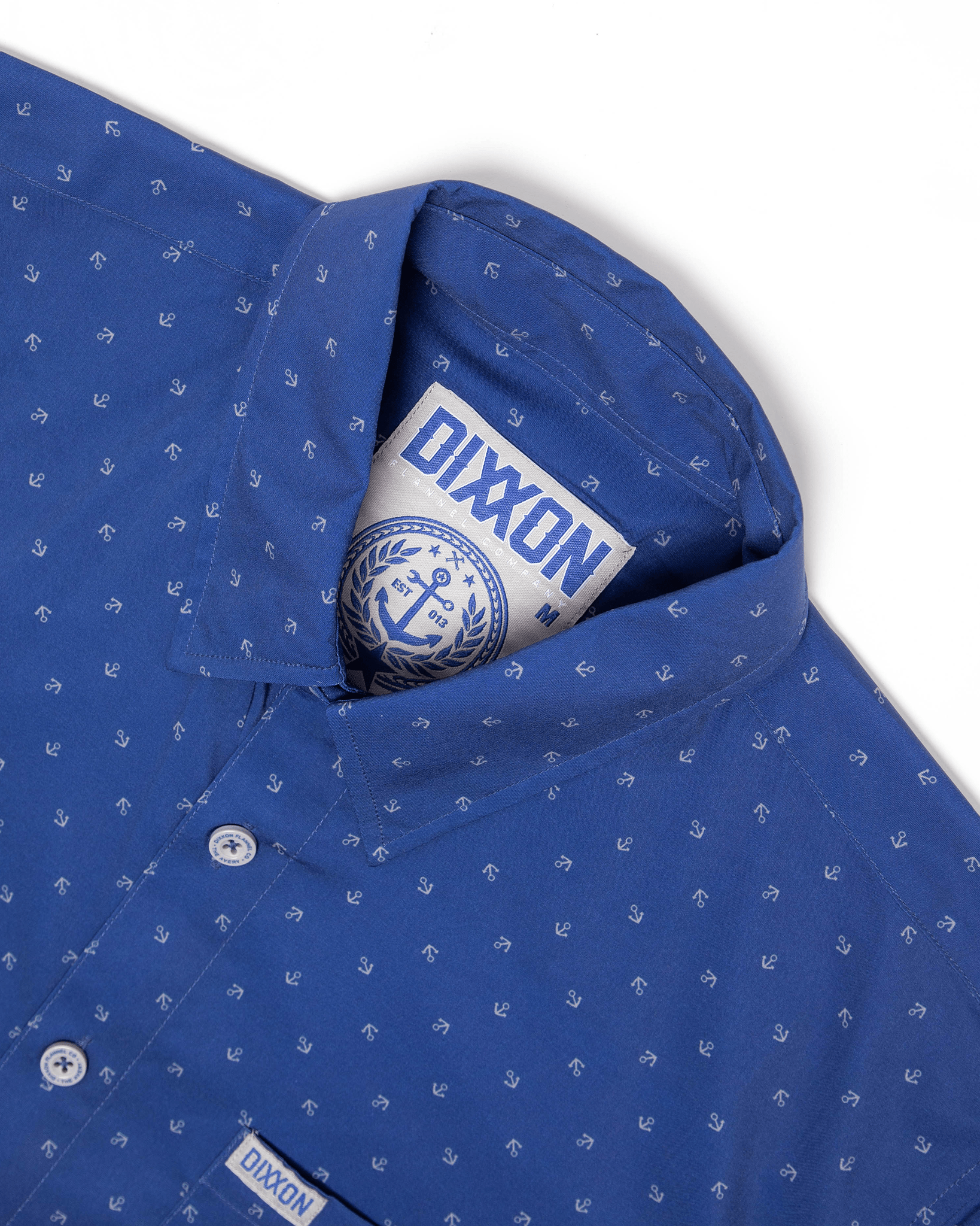 Avery Short Sleeve - Blue & Gray - Dixxon Flannel Co.