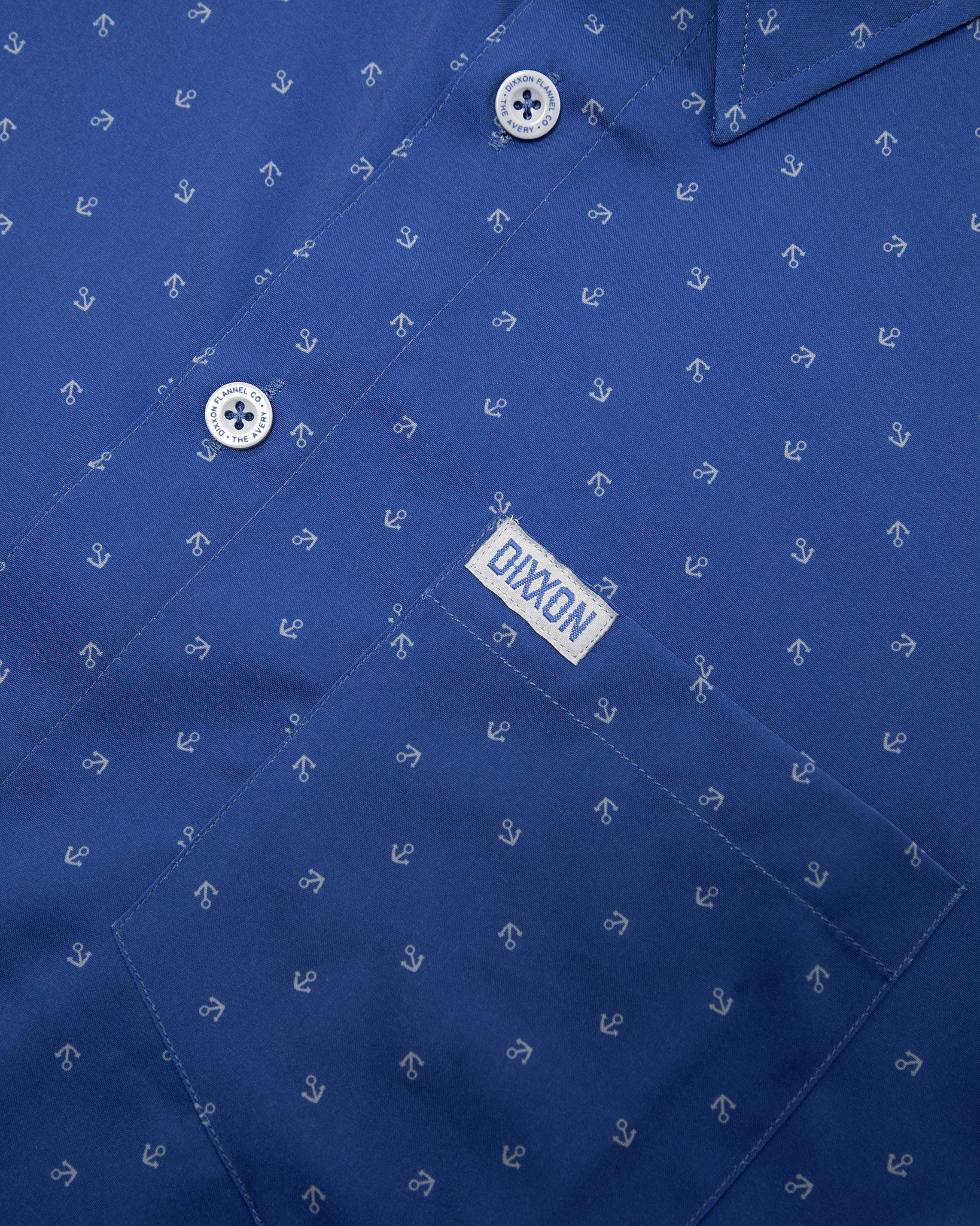 Avery Short Sleeve - Blue & Gray - Dixxon Flannel Co.
