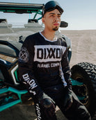 Badge Off - Road / MX Jersey - Black & White - Dixxon Flannel Co.