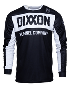Badge Off - Road / MX Jersey - Black & White - Dixxon Flannel Co.