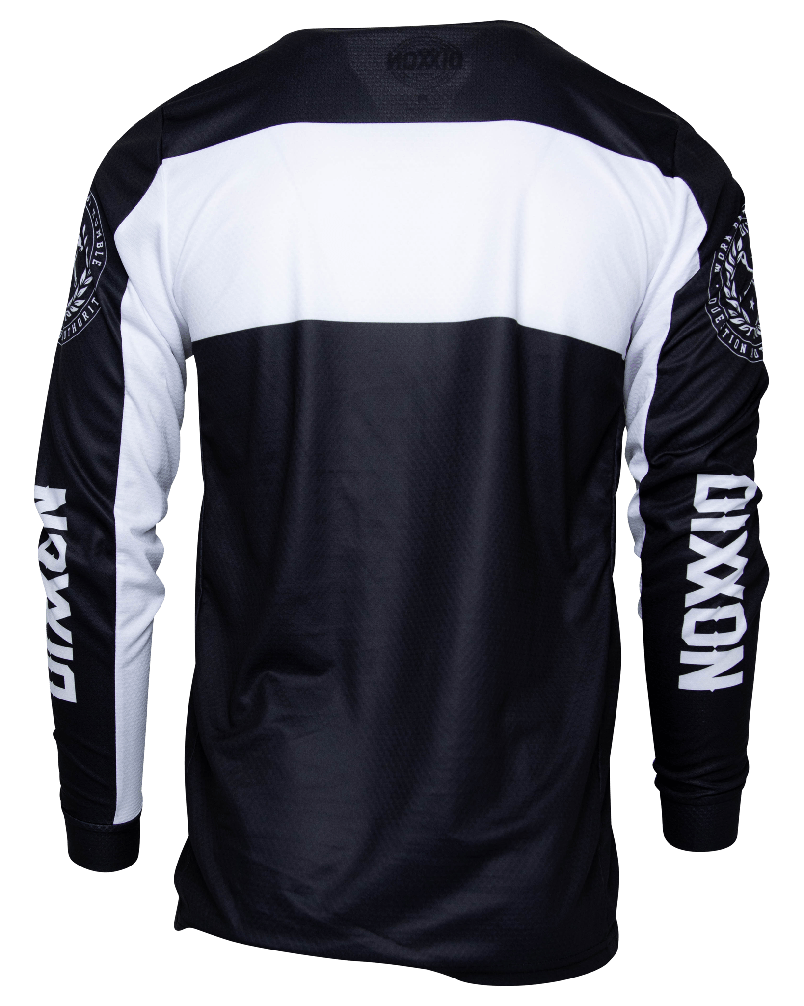 Badge Off - Road / MX Jersey - Black & White - Dixxon Flannel Co.
