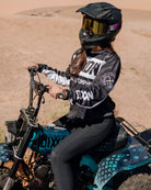 Badge Off - Road / MX Jersey - Black & White - Dixxon Flannel Co.