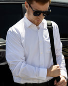 Bamboo Long Sleeve Dress Shirt 2.0 - White - Dixxon Flannel Co.