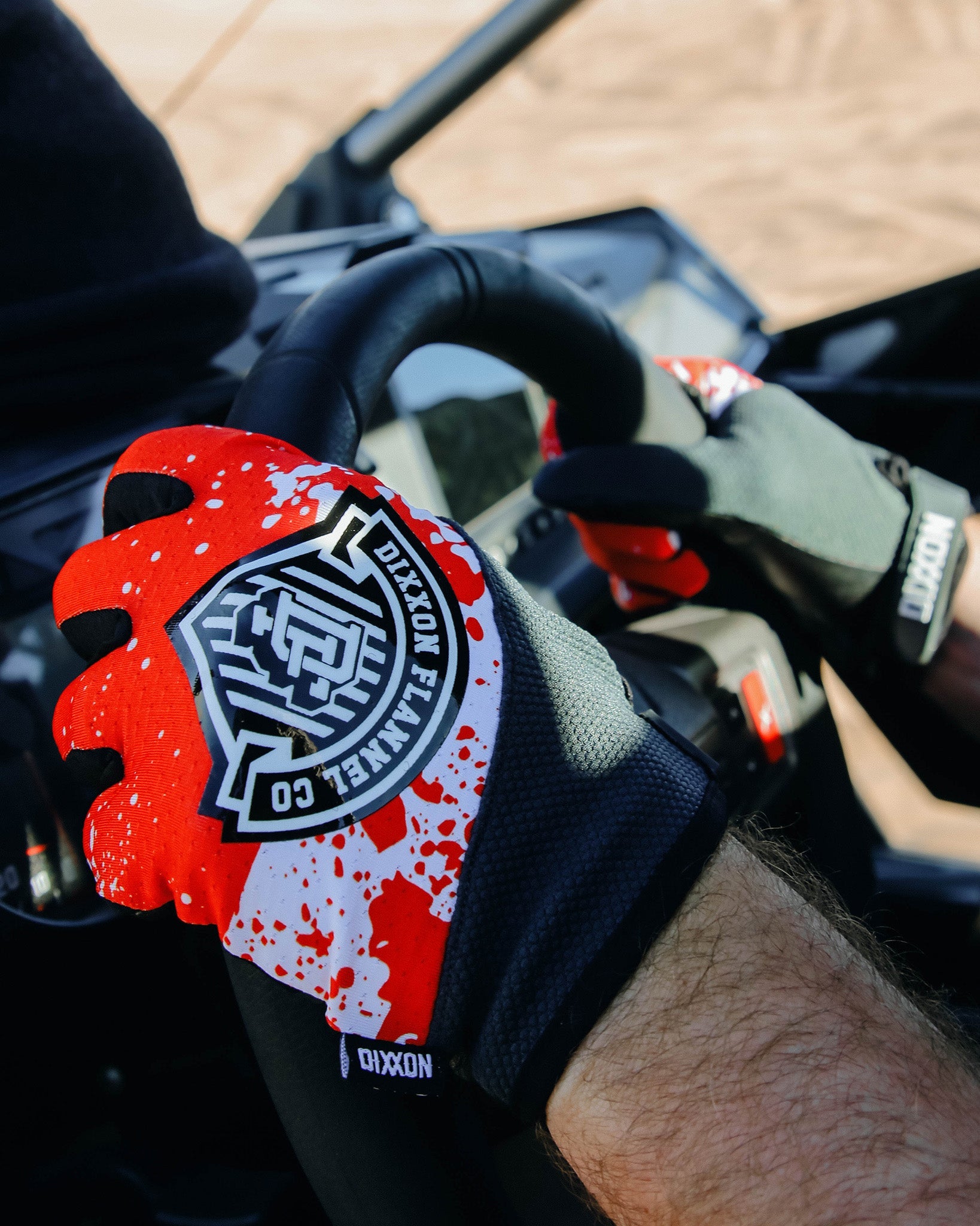 Banner Moto Gloves - Red - Dixxon Flannel Co.