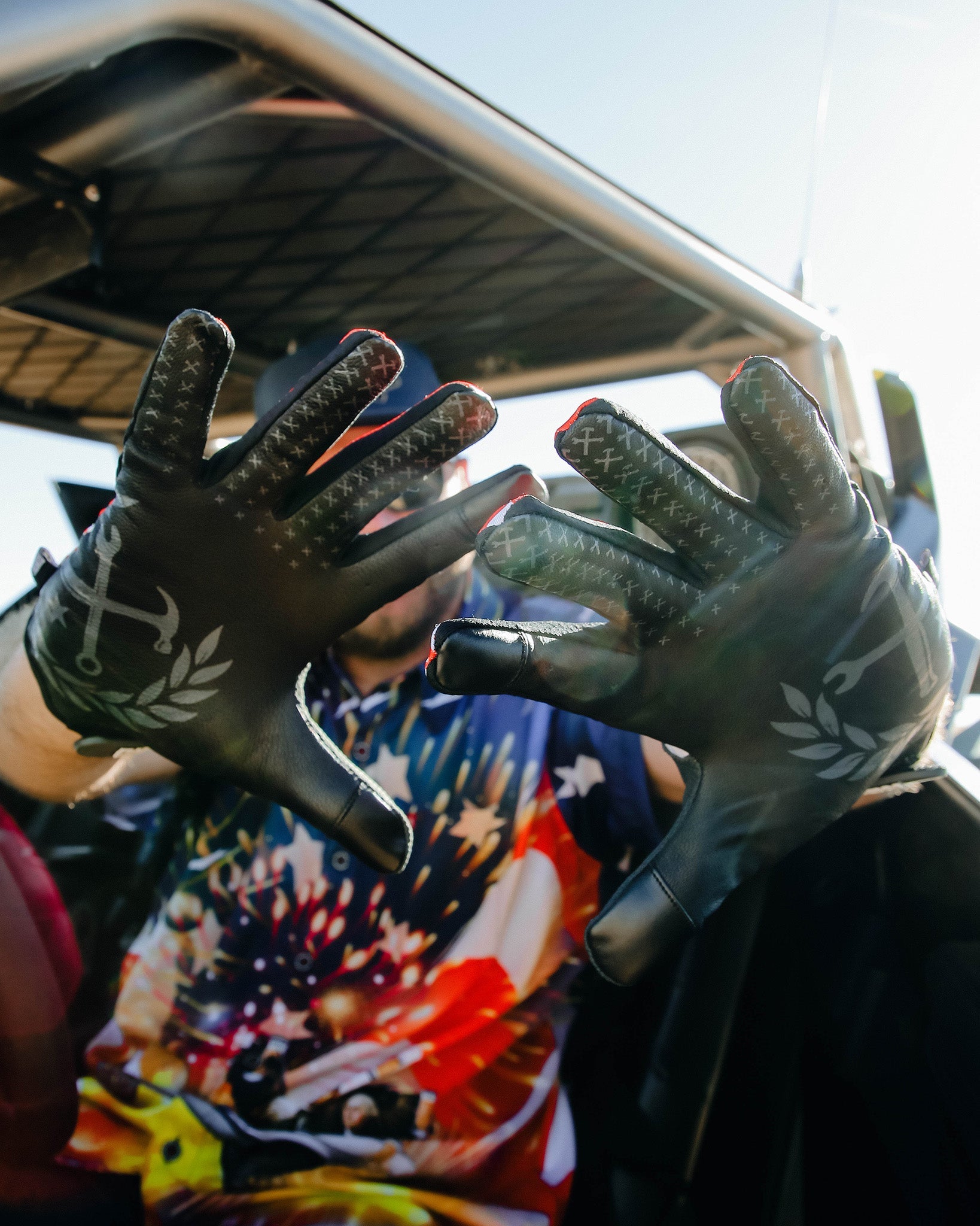 Banner Moto Gloves - Red - Dixxon Flannel Co.