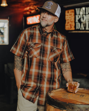 wood・OSBシートインダストリアル男前3段ワゴン barrel-bamboo-short-sleeve-