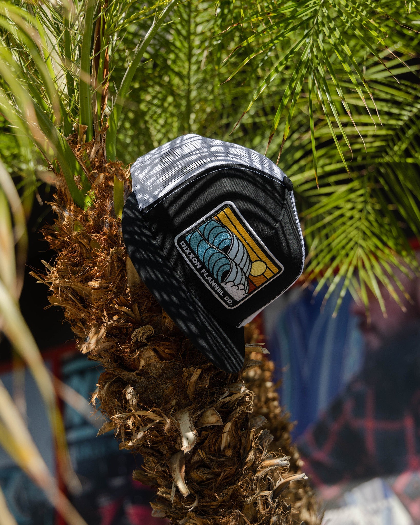 Barrels Flat Bill Trucker Snapback - Dixxon Flannel Co.