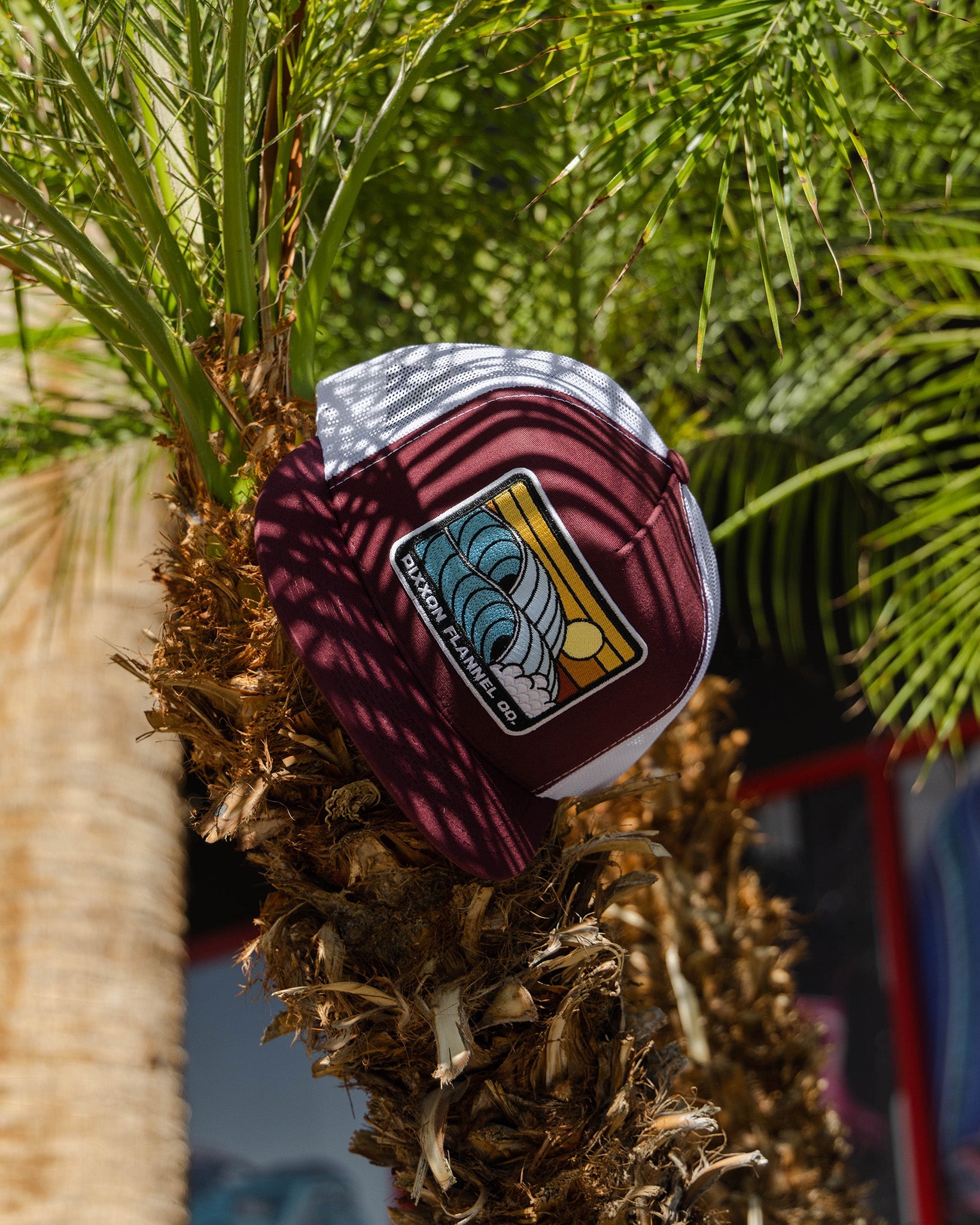 Barrels Flat Bill Trucker Snapback - Dixxon Flannel Co.