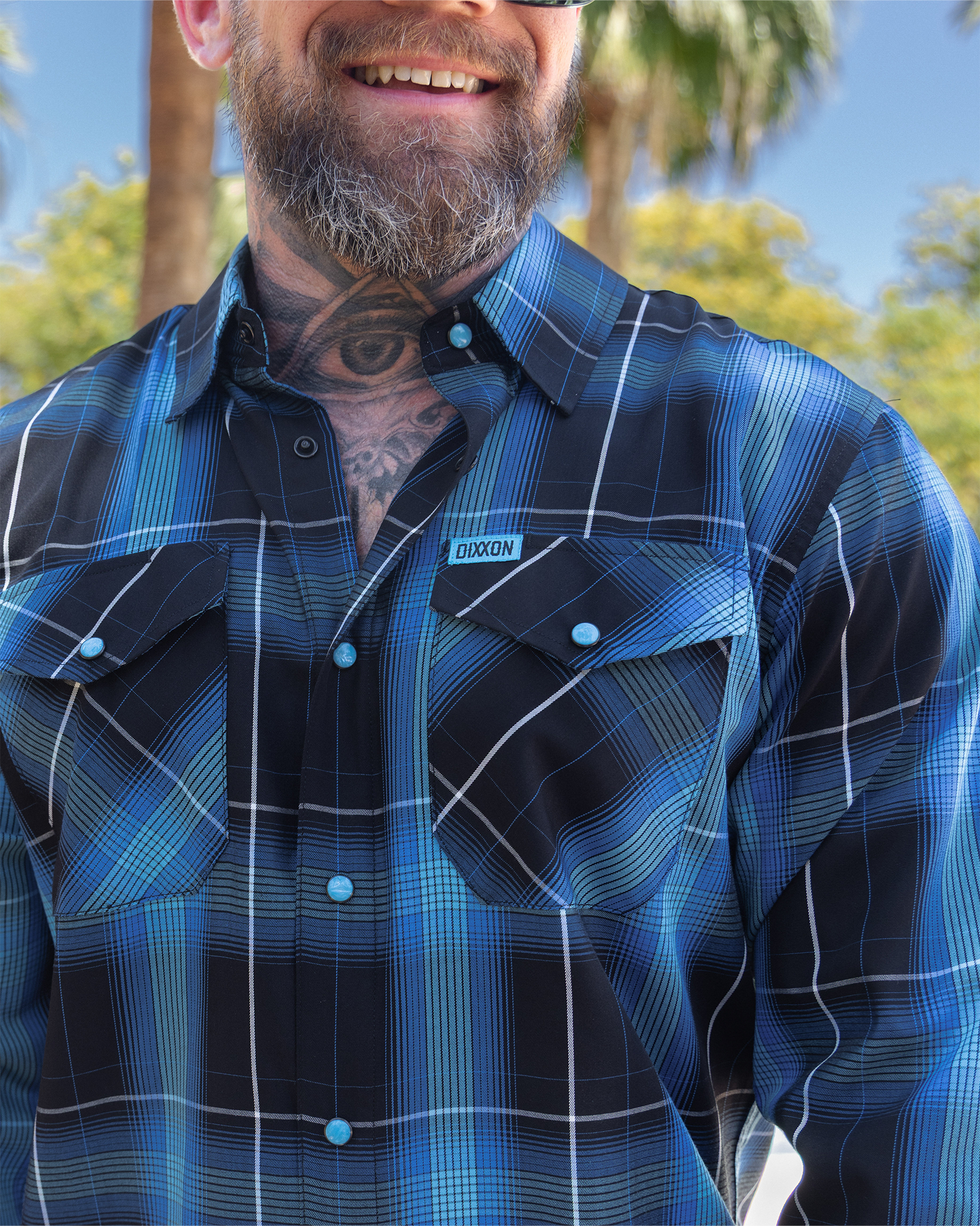 Barrier Reef Bamboo Long Sleeve - Dixxon Flannel Co.