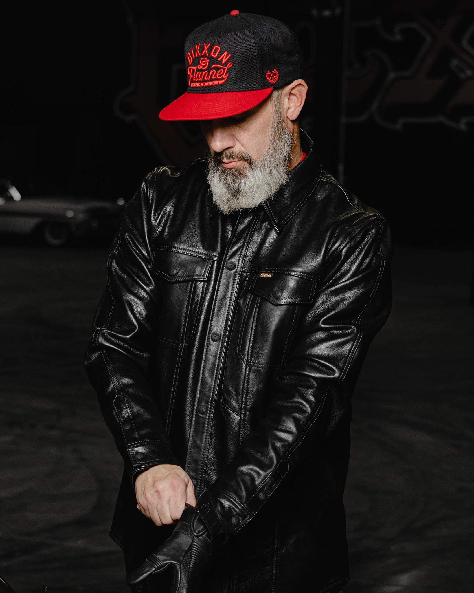 Bishop Leather Shirt | Dixxon Flannel Co.