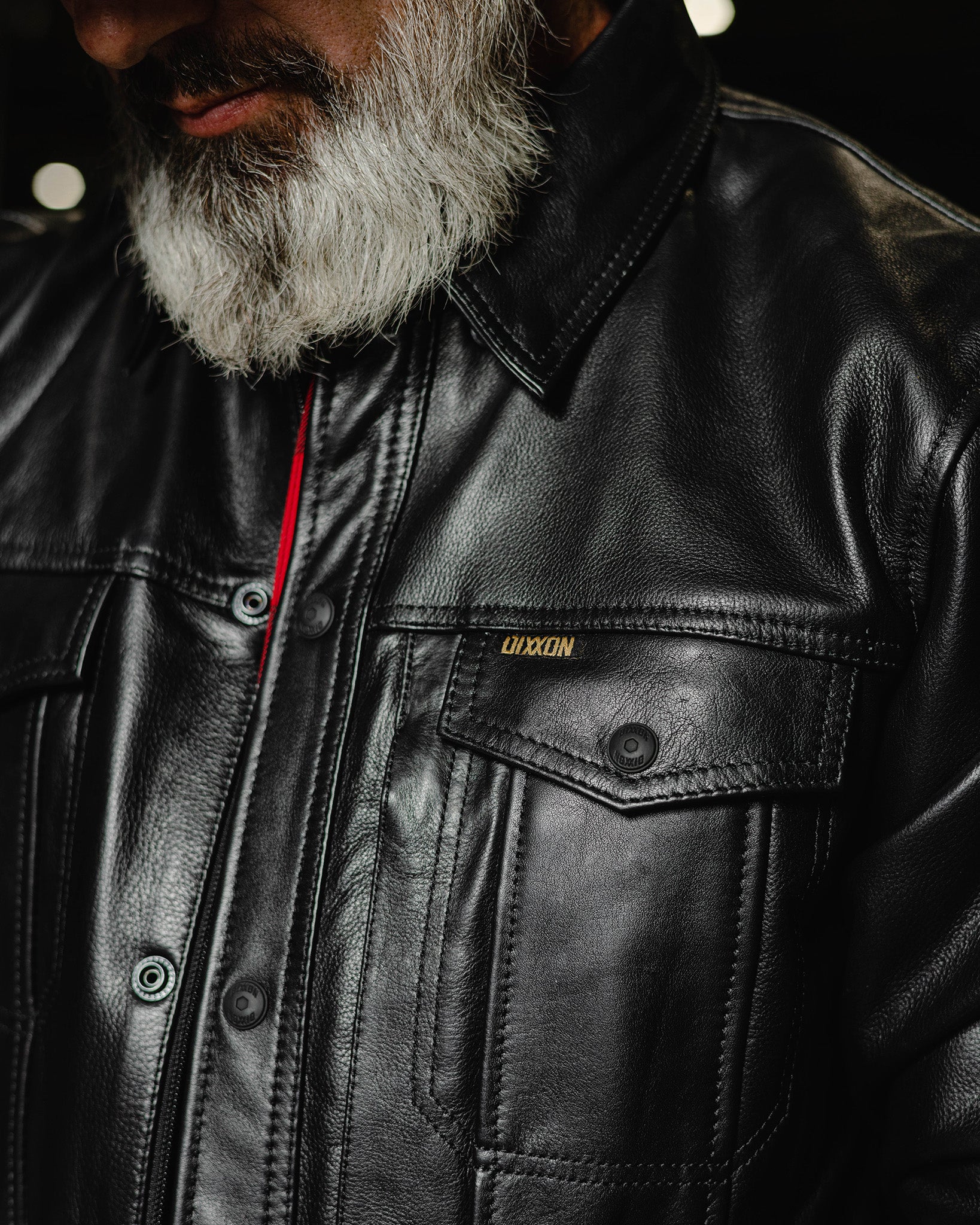 Bishop Leather Shirt - Dixxon Flannel Co.