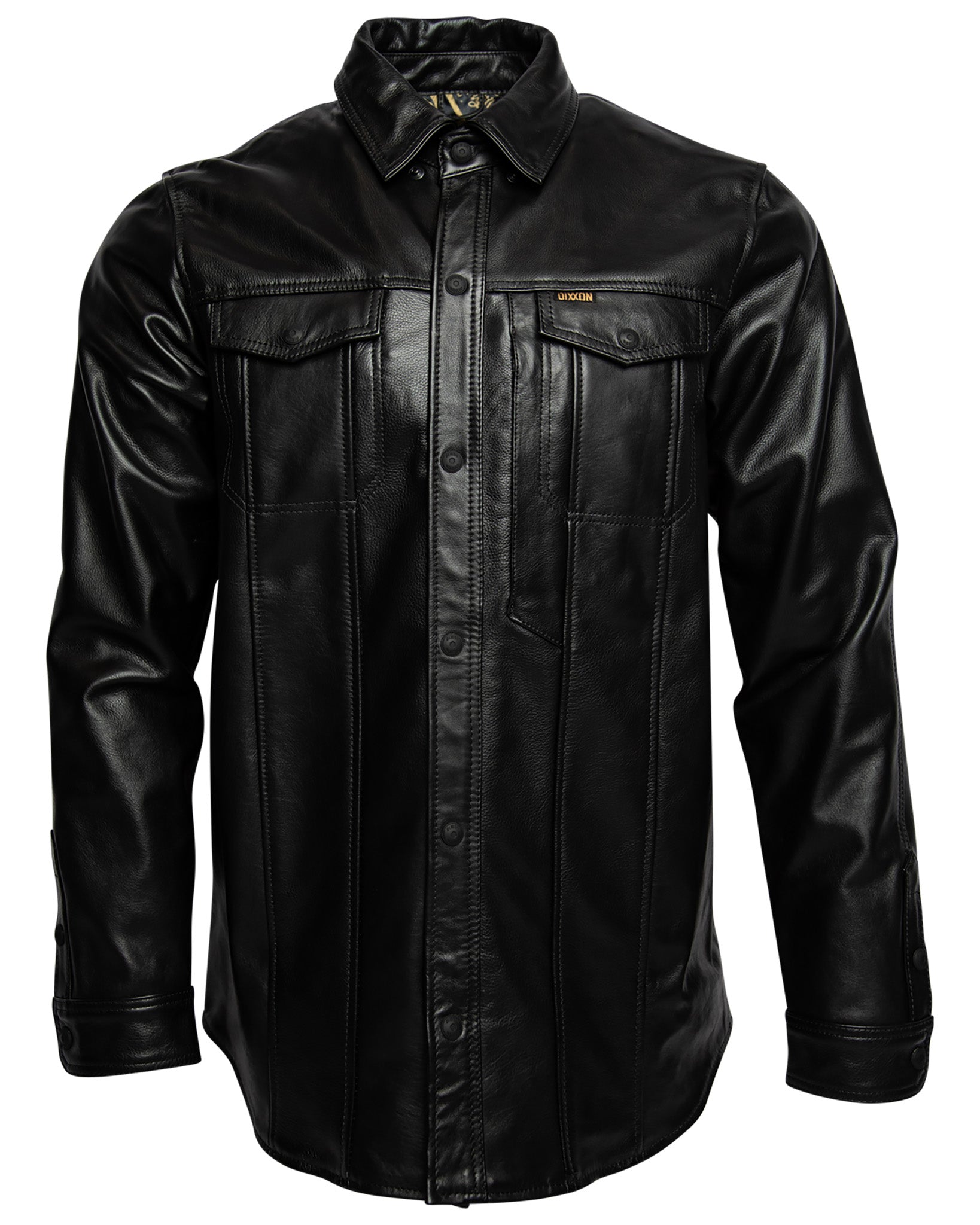 Bishop Leather Shirt - Dixxon Flannel Co.