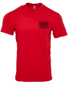 Black Billboard T - Shirt - Red - Dixxon Flannel Co.