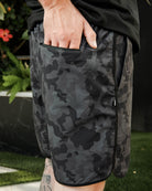 Black Camo 7" Boardshorts - Dixxon Flannel Co.